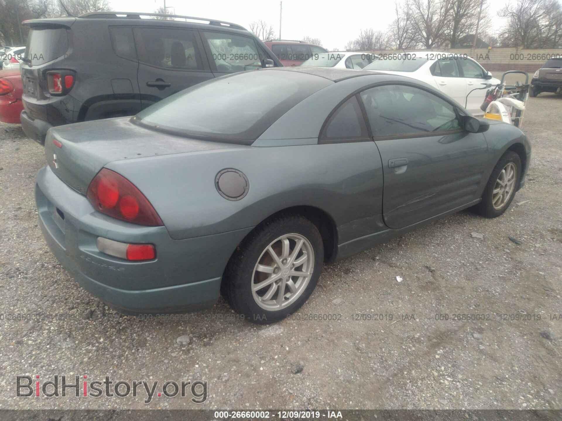 2000 MITSUBISHI ECLIPSE - VIN: 4A3AC44GXYE057487 - Фото 4
