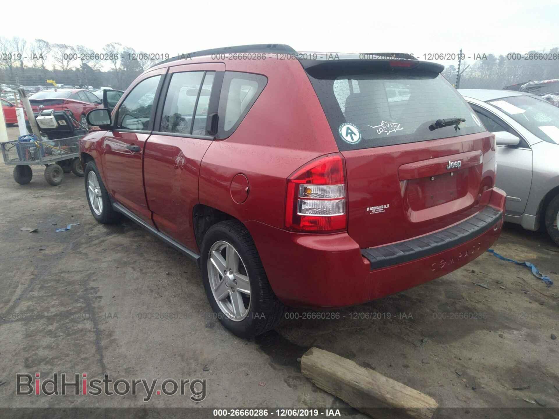 2007 JEEP COMPASS - VIN: 1J8FT47W97D161249 - Фото 3