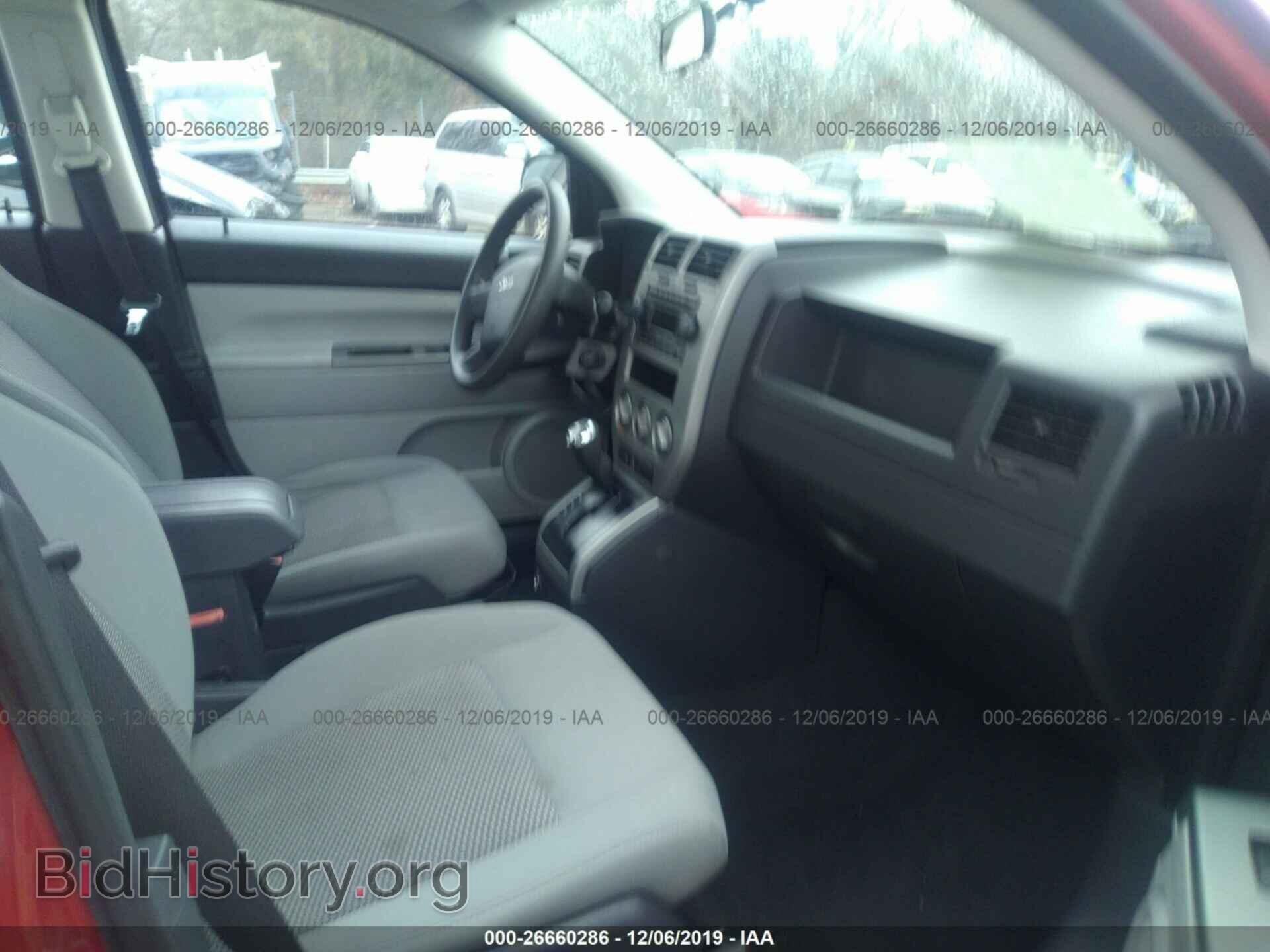 2007 JEEP COMPASS - VIN: 1J8FT47W97D161249 - Фото 5