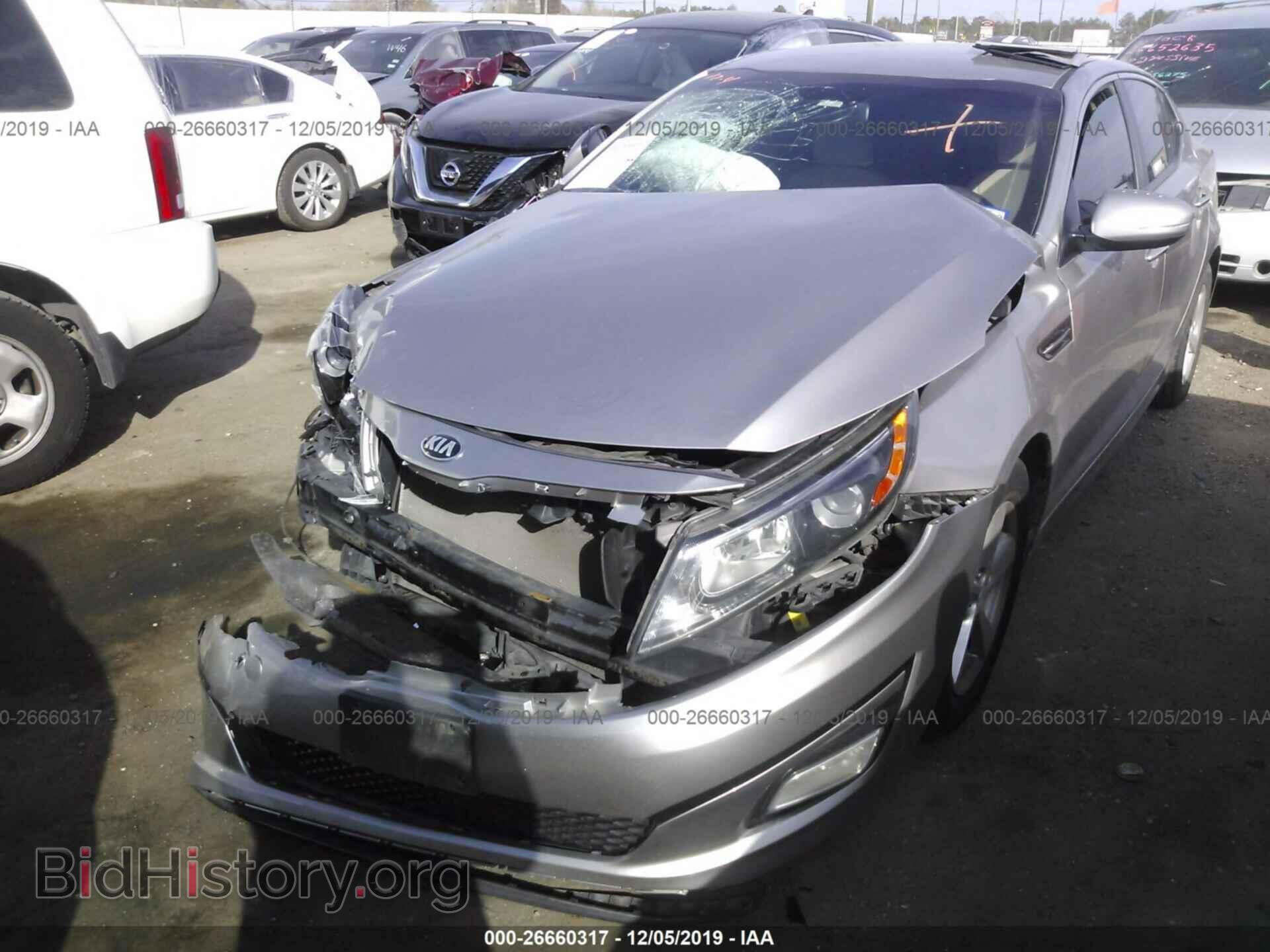 2015 KIA OPTIMA - VIN: KNAGM4A76F5555355 - Фото 2