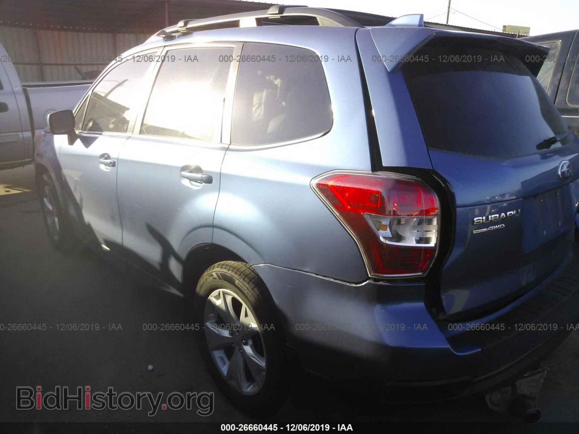 2016 SUBARU FORESTER - VIN: JF2SJARC2GH490849 - Фото 3