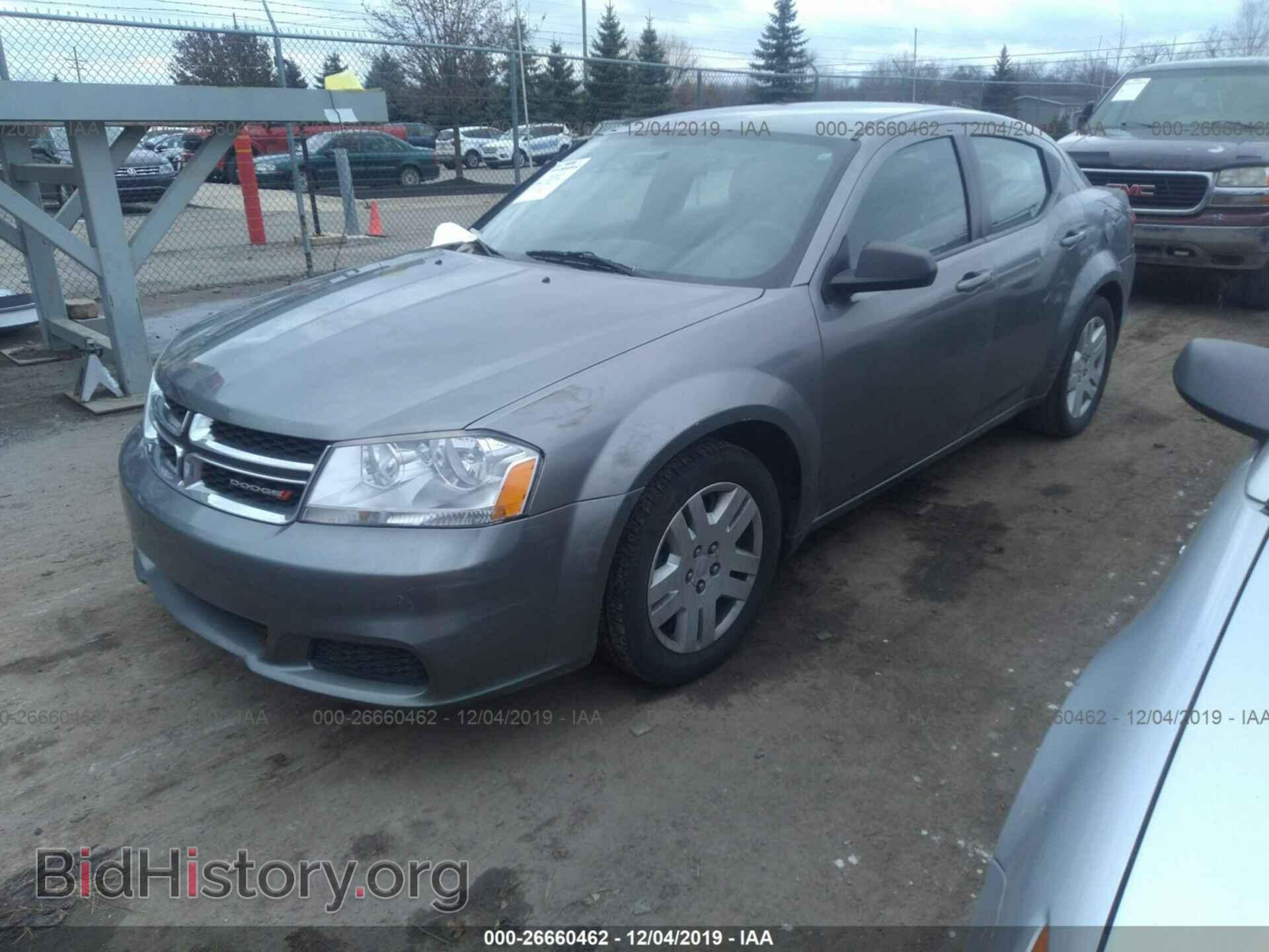 2012 DODGE AVENGER - VIN: 1C3CDZAB6CN215044 - Фото 2