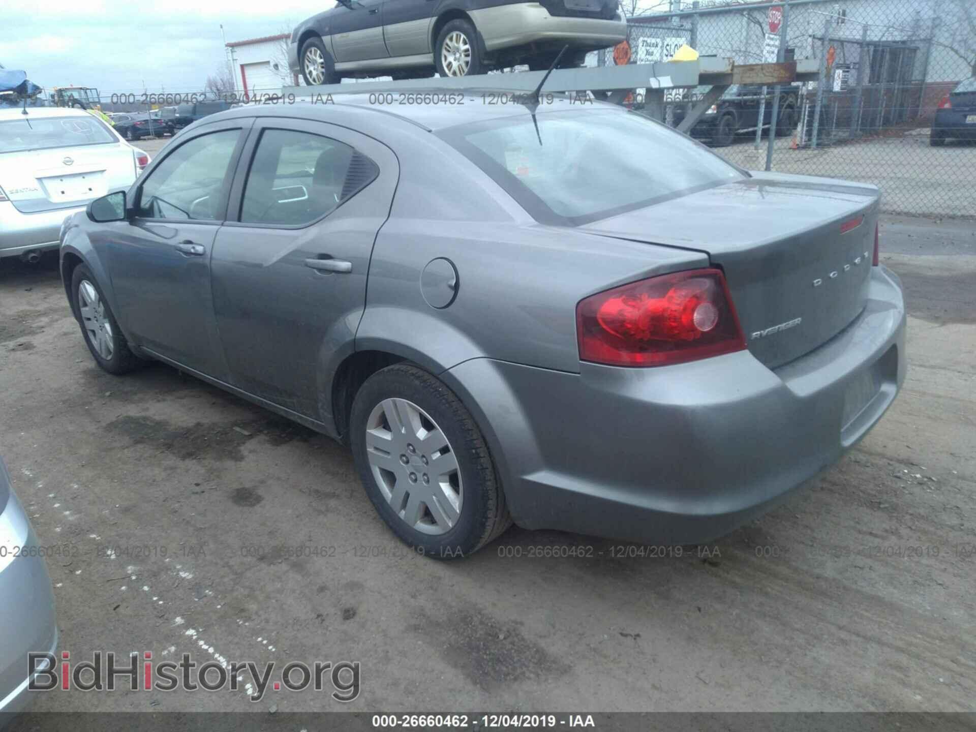 2012 DODGE AVENGER - VIN: 1C3CDZAB6CN215044 - Фото 3