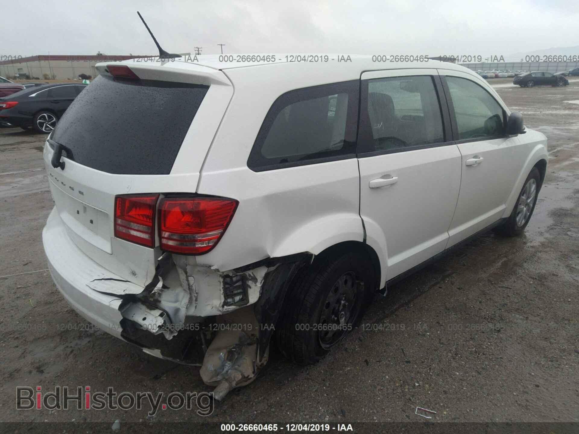 2013 DODGE JOURNEY - VIN: 3C4PDCAB8DT712088 - Фото 4