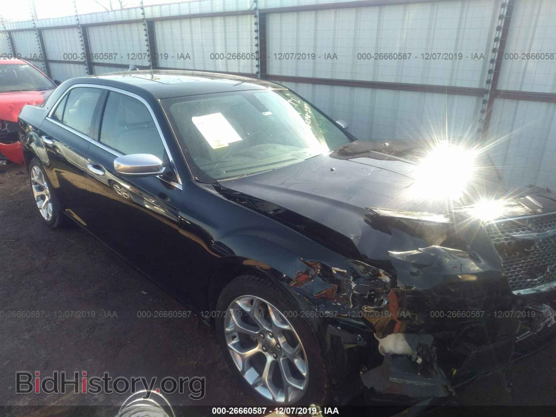 Фотография 2C3CCAPT6HH616873 - CHRYSLER 300C 2017