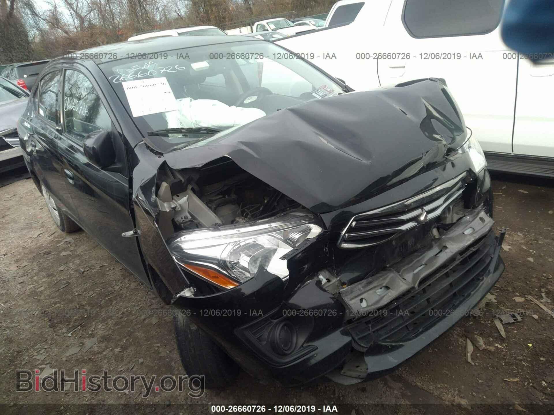 Photo ML32F3FJ7HHF10955 - MITSUBISHI MIRAGE 2017