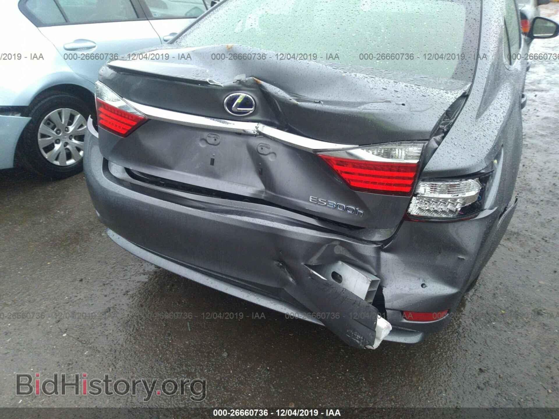 2013 LEXUS ES - VIN: JTHBW1GG8D2012342 - Фото 6