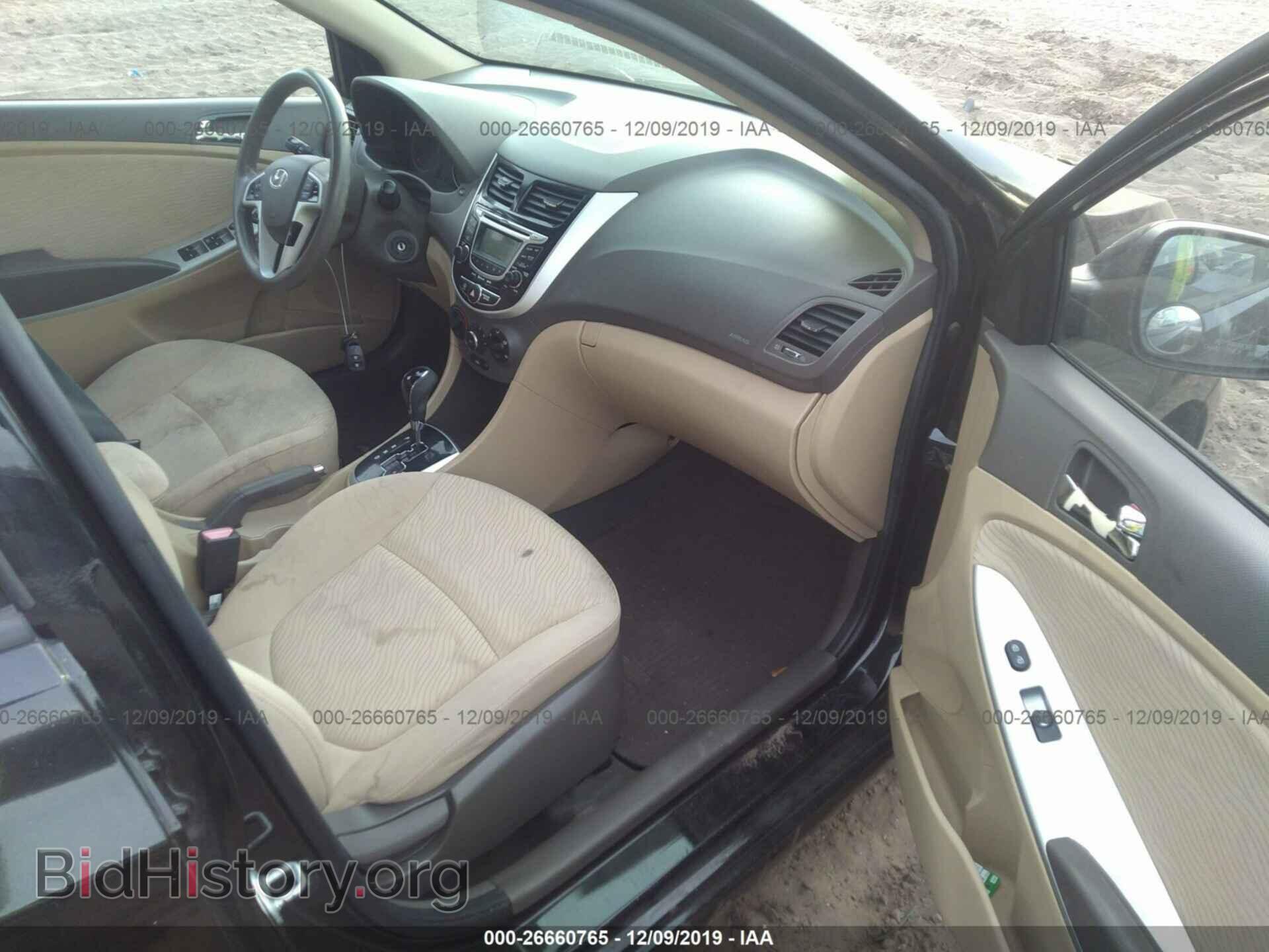 2013 HYUNDAI ACCENT - VIN: KMHCU4AE4DU336439 - Фото 5