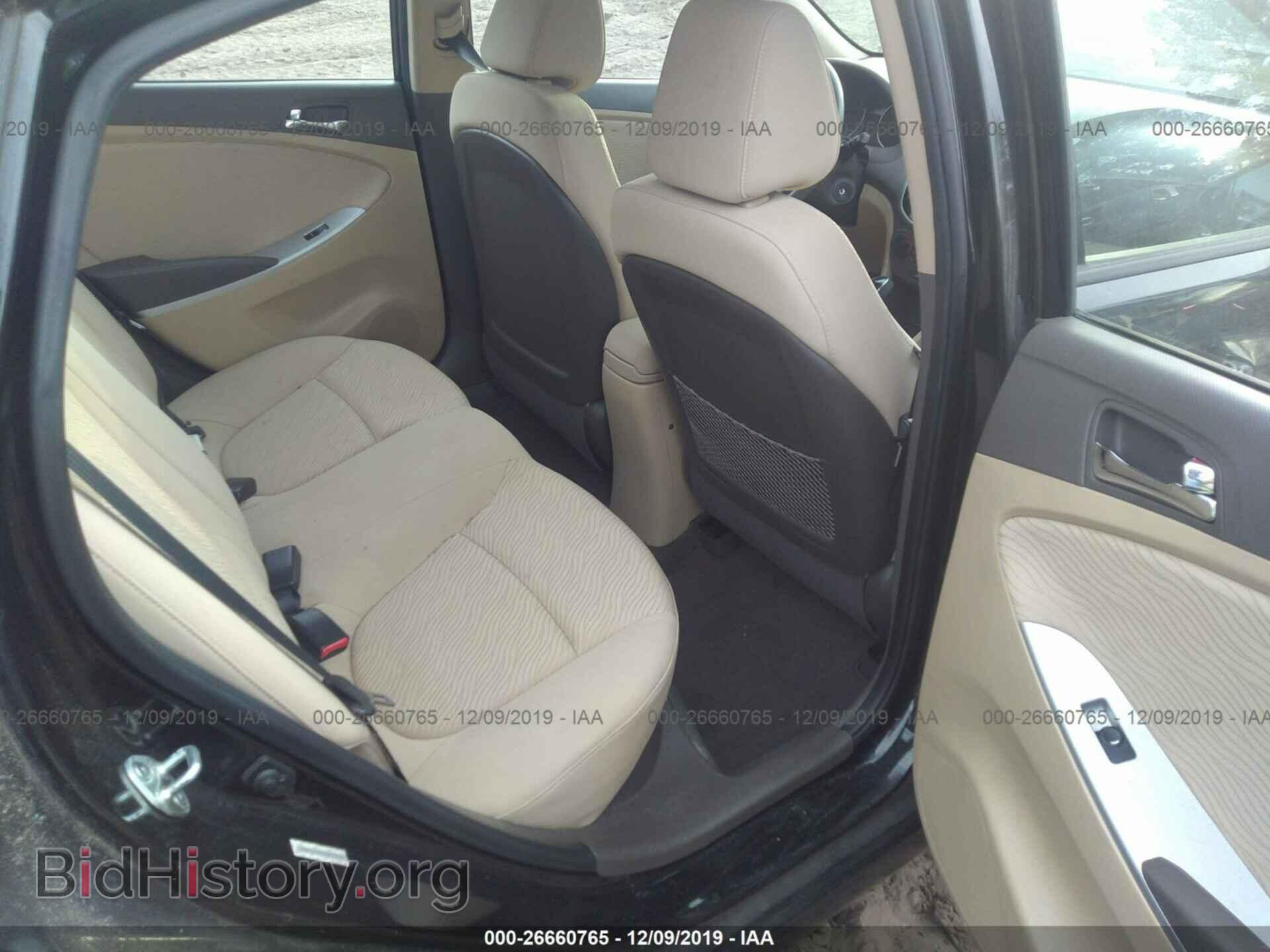 2013 HYUNDAI ACCENT - VIN: KMHCU4AE4DU336439 - Фото 8