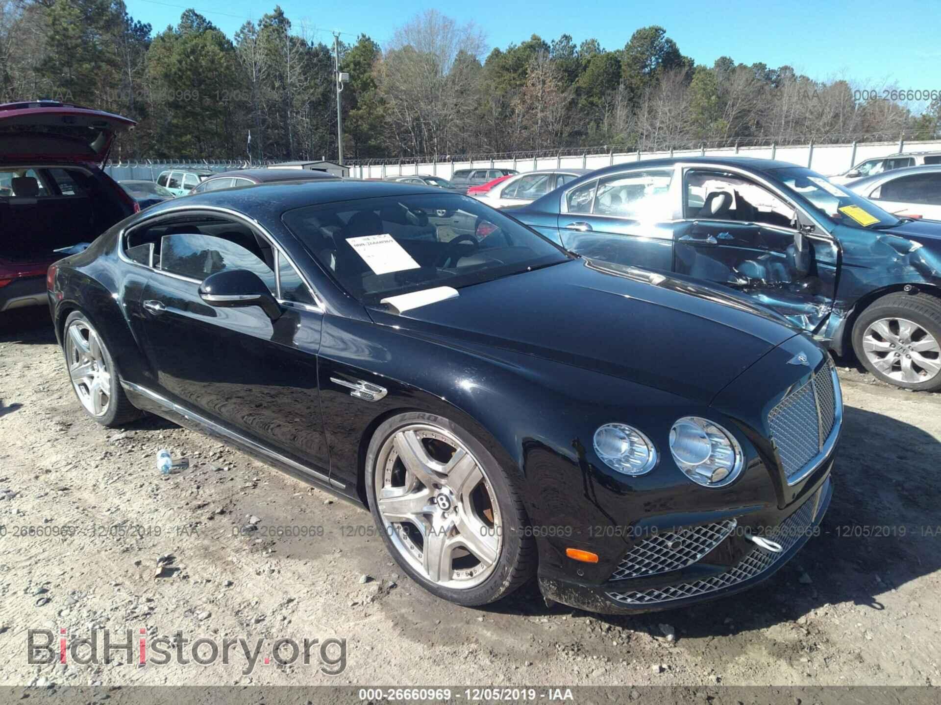Photo SCBFT7ZA9HC061995 - BENTLEY CONTINENTAL 2017
