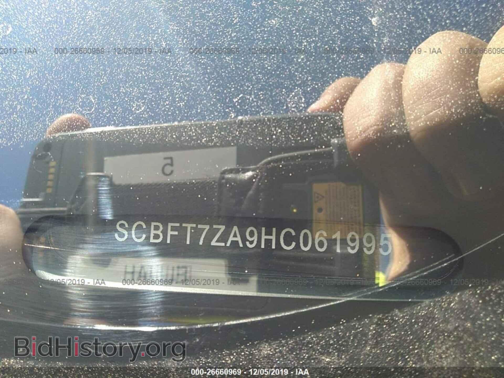 2017 BENTLEY CONTINENTAL - VIN: SCBFT7ZA9HC061995 - Photo 9