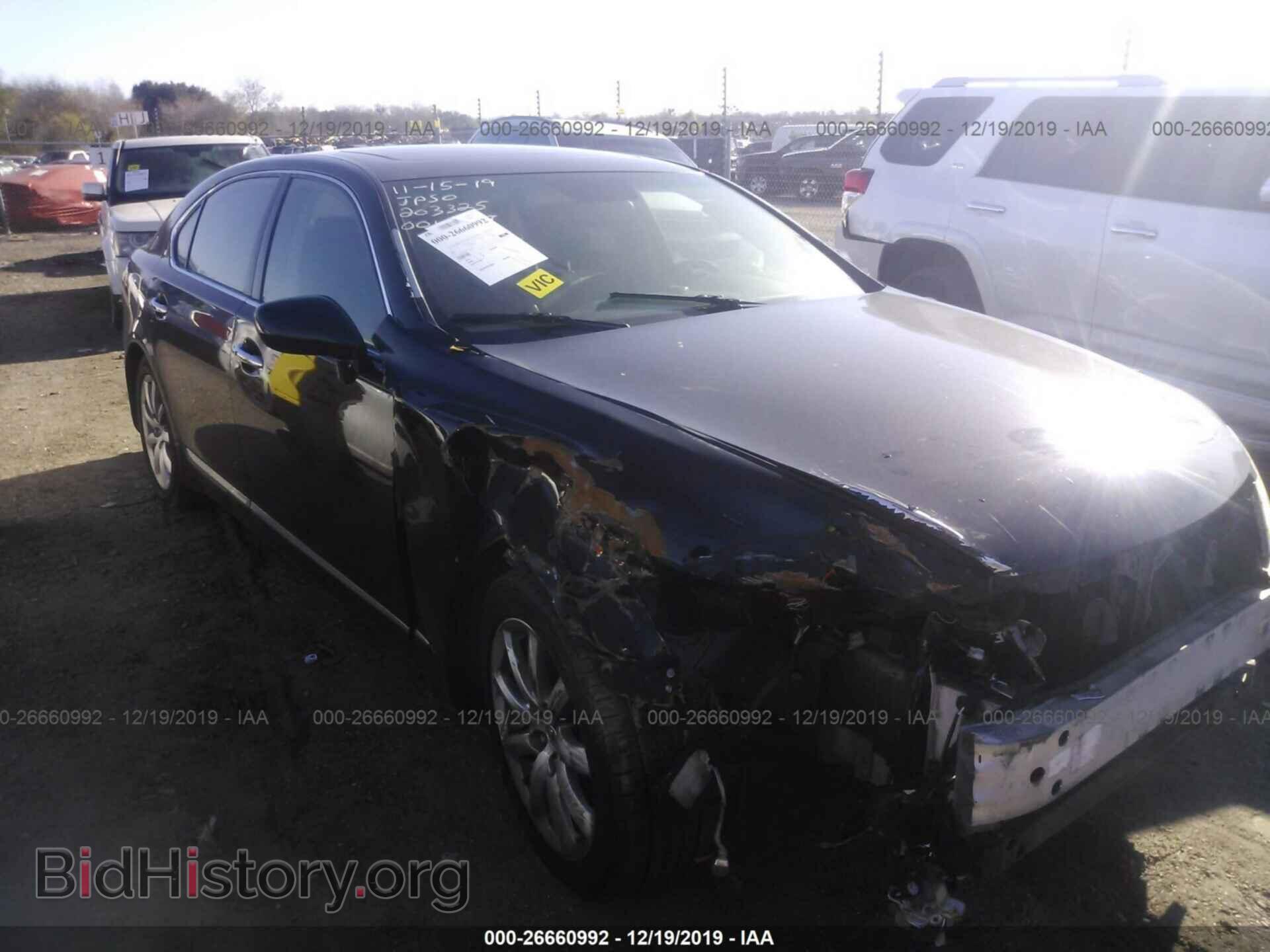 Photo JTHGL46F275004457 - LEXUS LS 2007