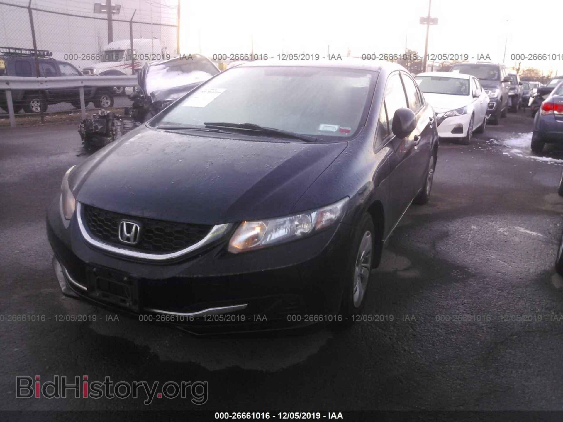 2013 HONDA CIVIC - VIN: 19XFB2F52DE010349 - Фото 2