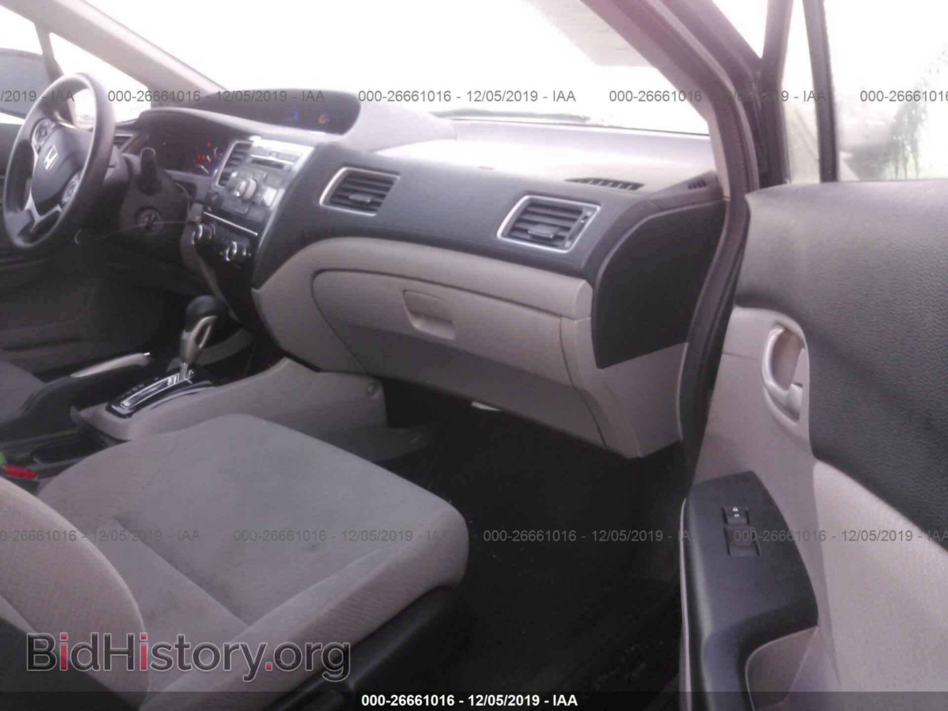 2013 HONDA CIVIC - VIN: 19XFB2F52DE010349 - Фото 5