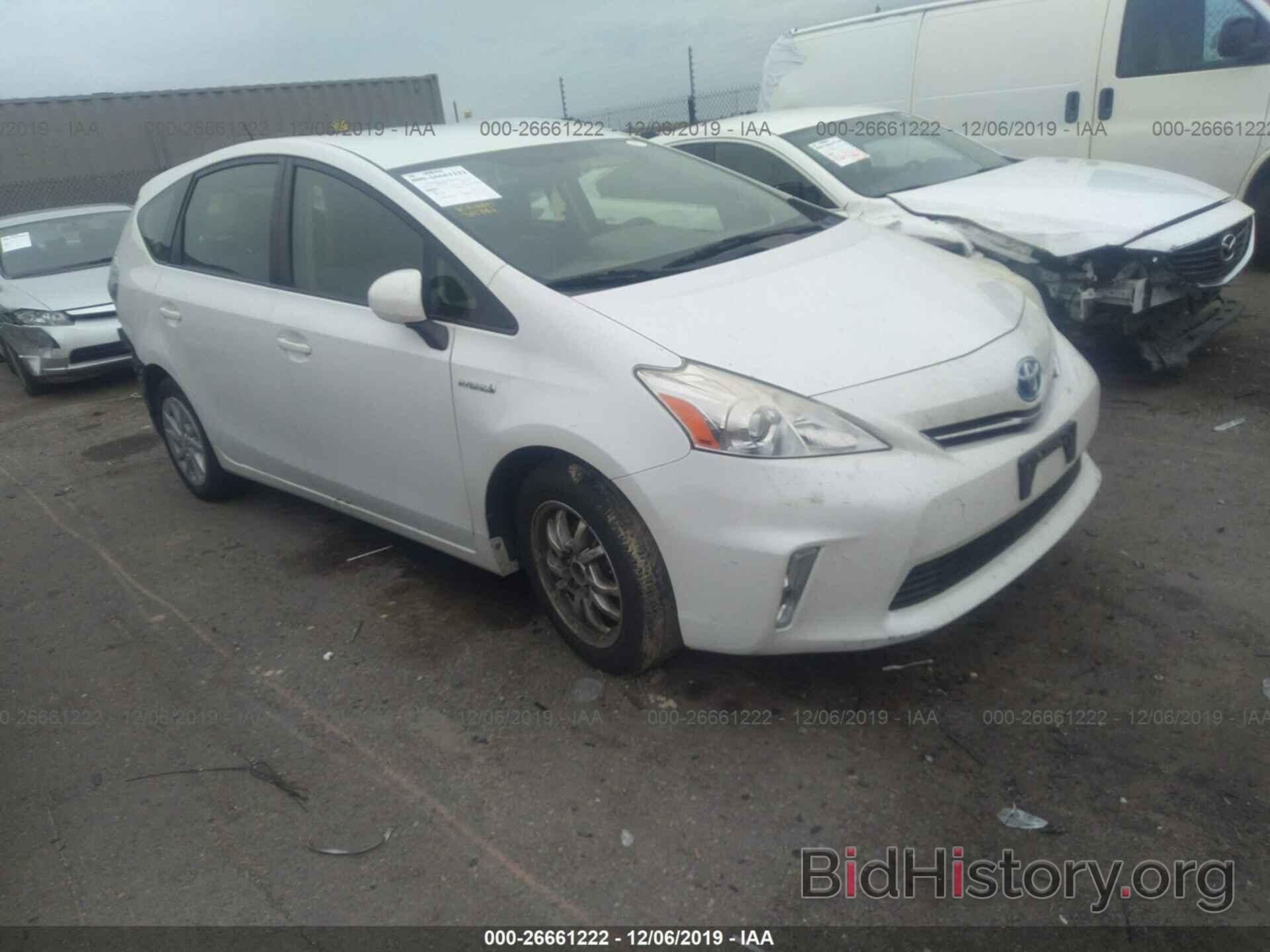 Photo JTDZN3EU9E3311714 - TOYOTA PRIUS V 2014