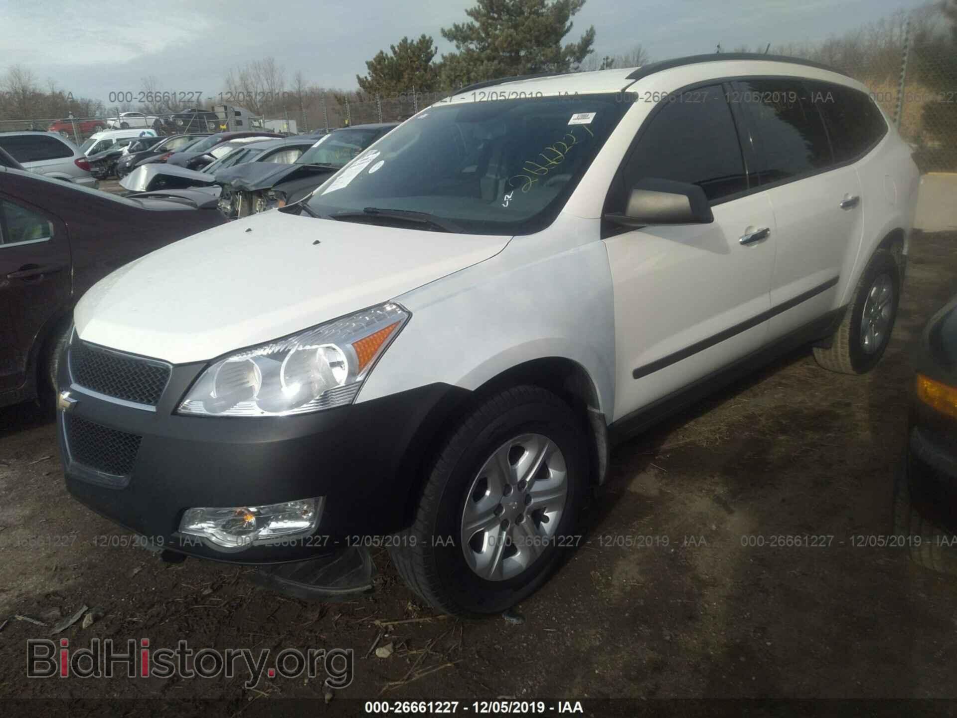 2012 CHEVROLET TRAVERSE - VIN: 1GNKRFED2CJ416618 - Photo 2