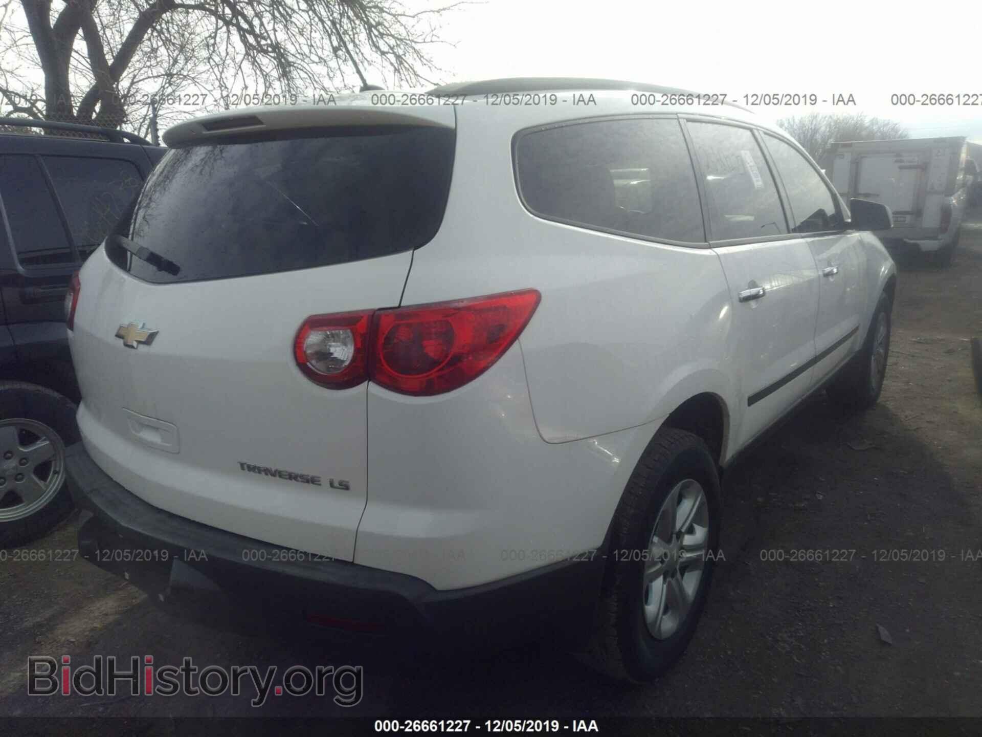 2012 CHEVROLET TRAVERSE - VIN: 1GNKRFED2CJ416618 - Photo 4