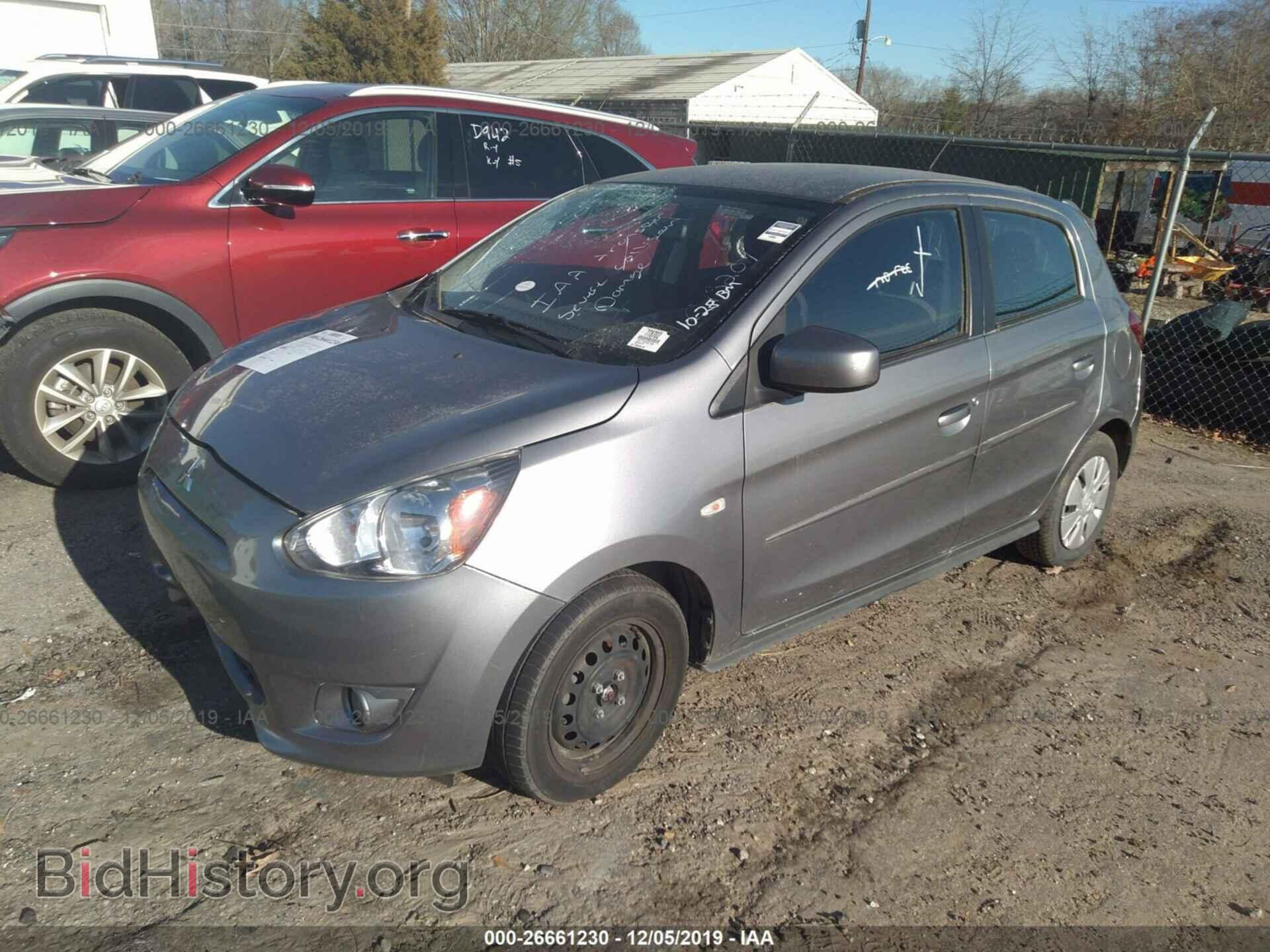 2015 MITSUBISHI MIRAGE - VIN: ML32A3HJ2FH043207 - Фото 2