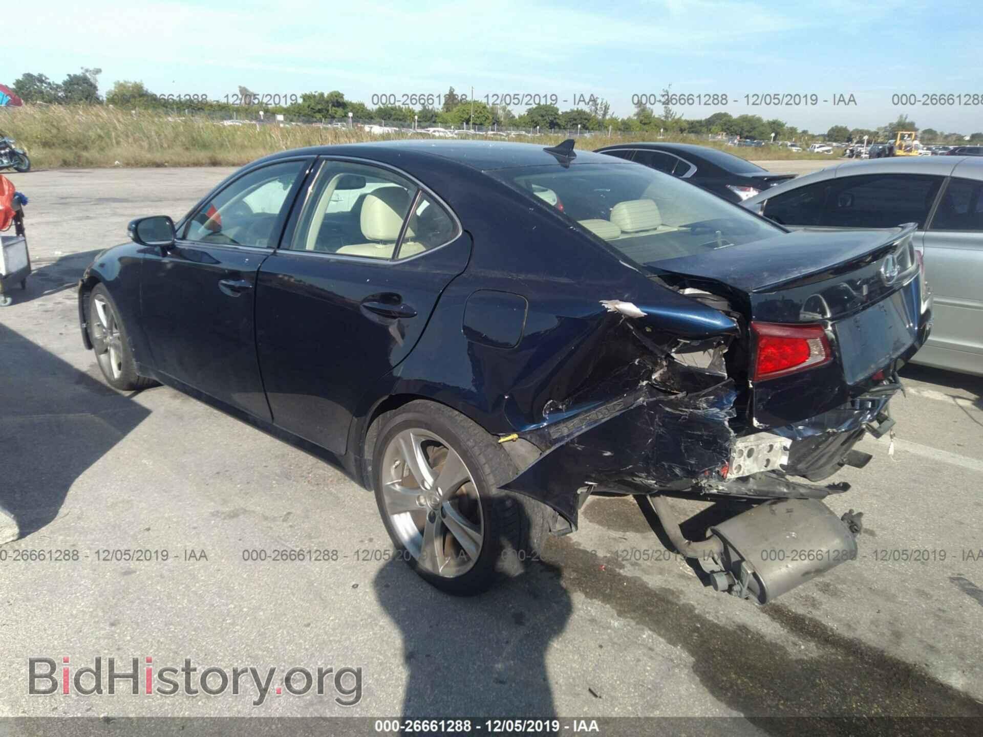 2012 LEXUS IS - VIN: JTHBF5C26C5176056 - Photo 3