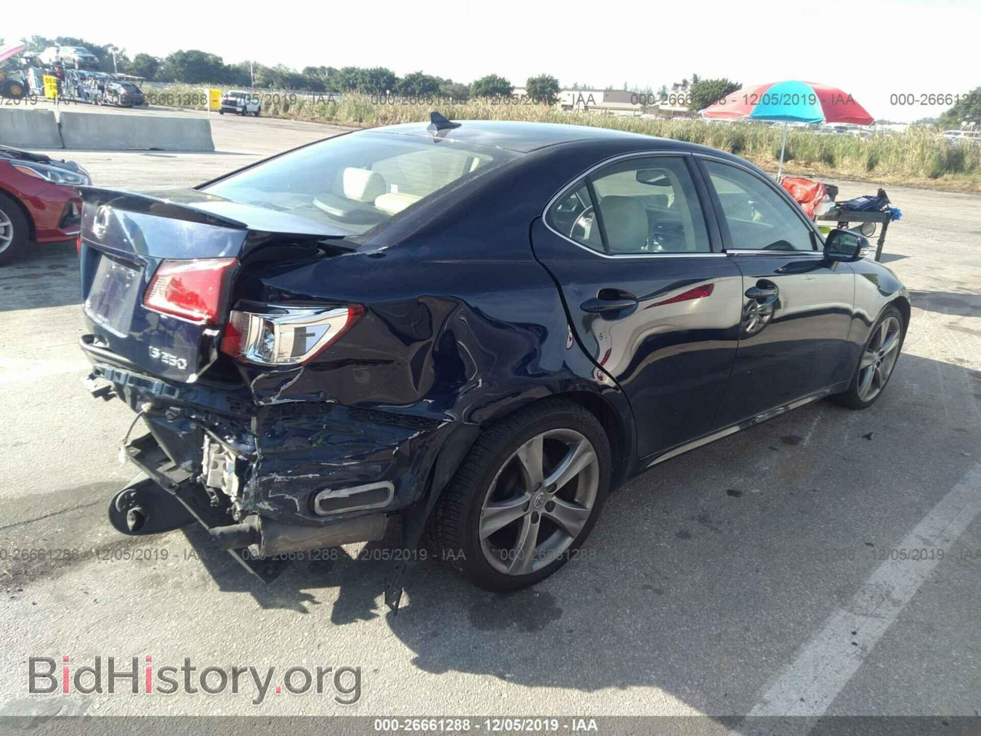 2012 LEXUS IS - VIN: JTHBF5C26C5176056 - Photo 4