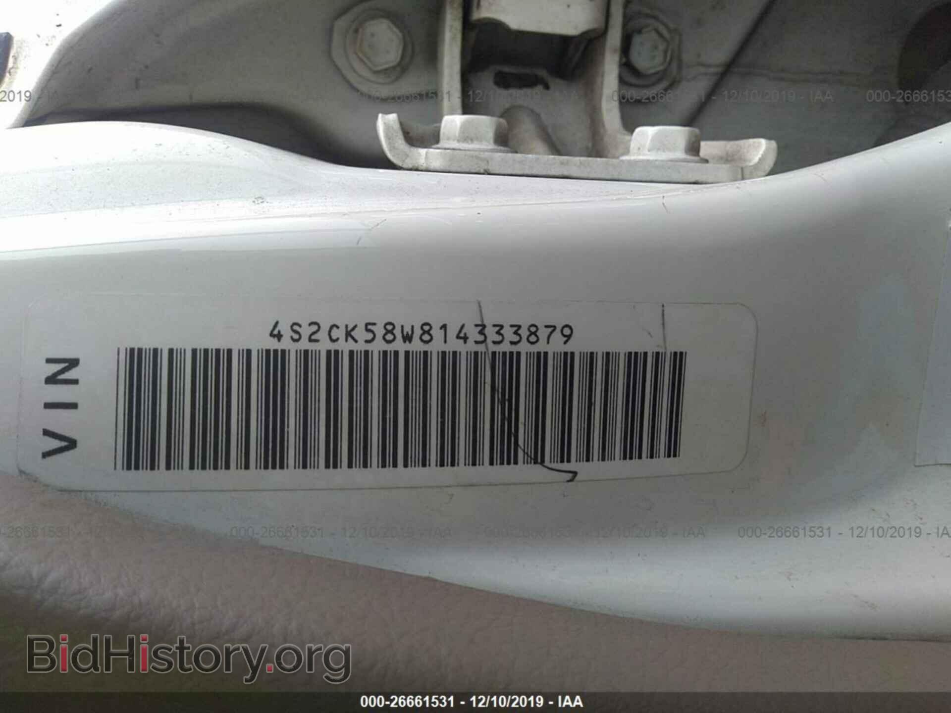 2001 Isuzu Rodeo - VIN: 4S2CK58W814333879 - Фото 9