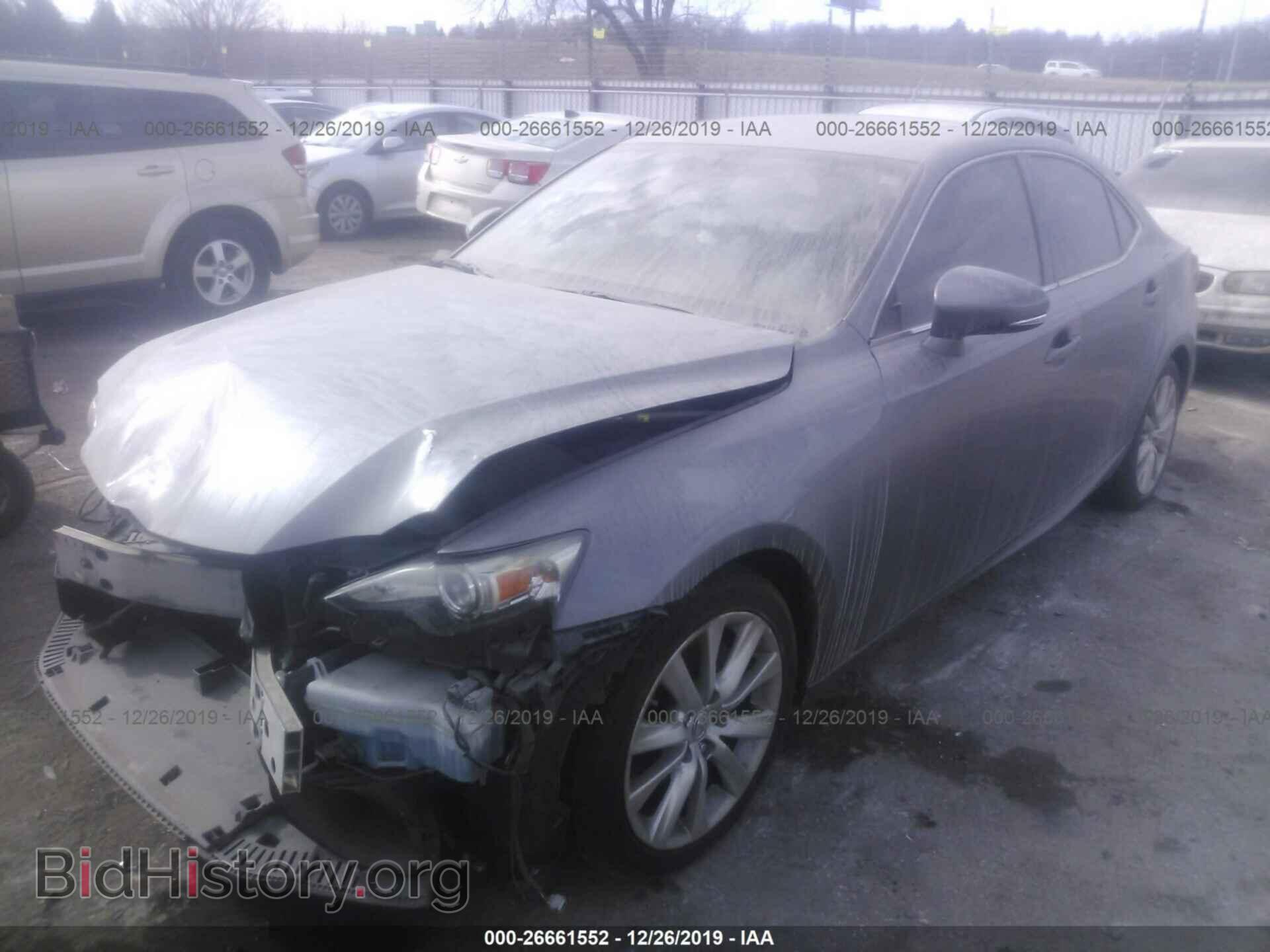 2014 LEXUS IS - VIN: JTHBF1D24E5020608 - Фото 2