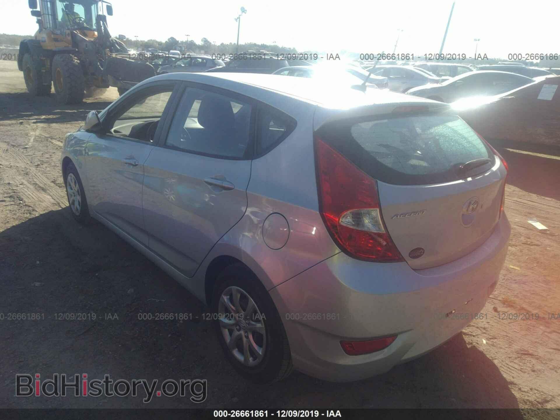 2013 HYUNDAI ACCENT - VIN: KMHCT5AE8DU110090 - Фото 3