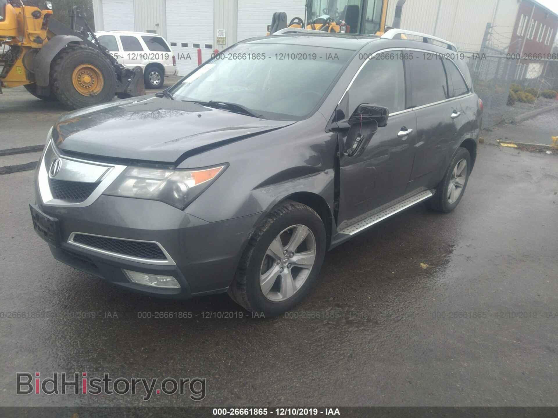 2010 ACURA MDX - VIN: 2HNYD2H63AH500320 - Фото 2