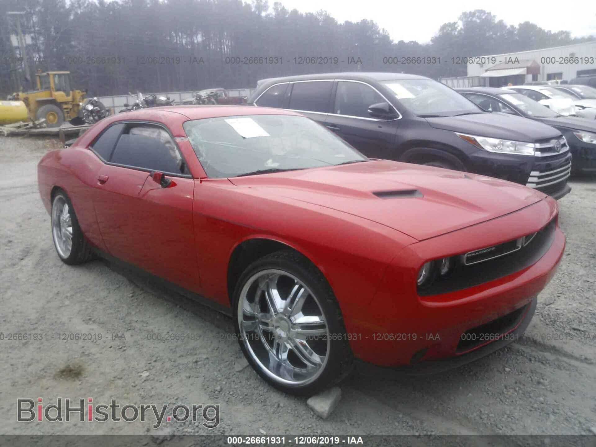 Photo 2C3CDZAG5GH107749 - DODGE CHALLENGER 2016