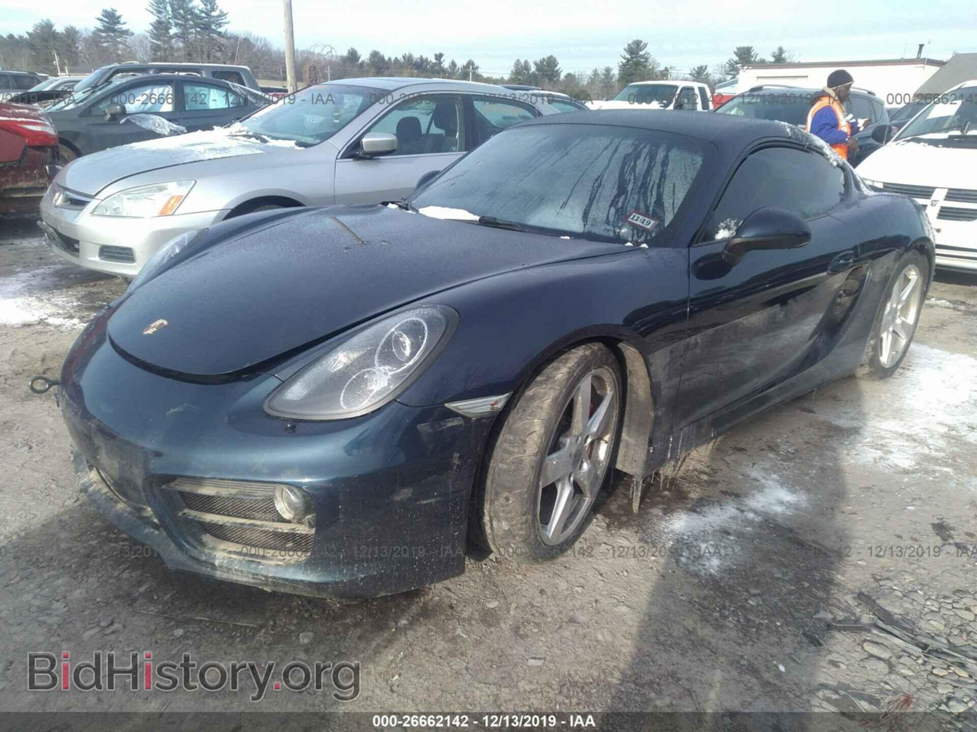 2014 PORSCHE CAYMAN - VIN: WP0AB2A84EK192212 - Фото 2