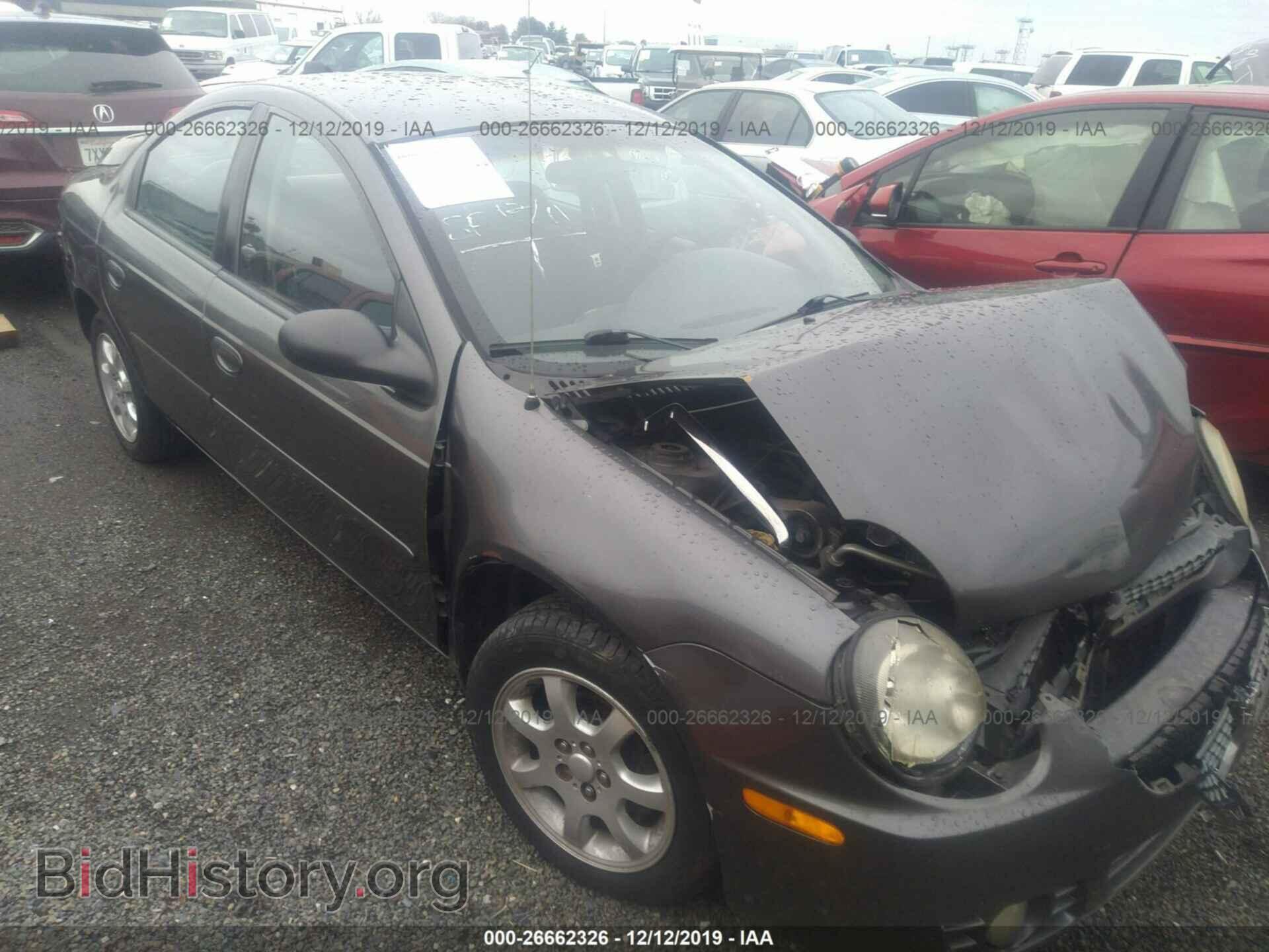 Photo 1B3ES56C33D253231 - DODGE NEON 2003