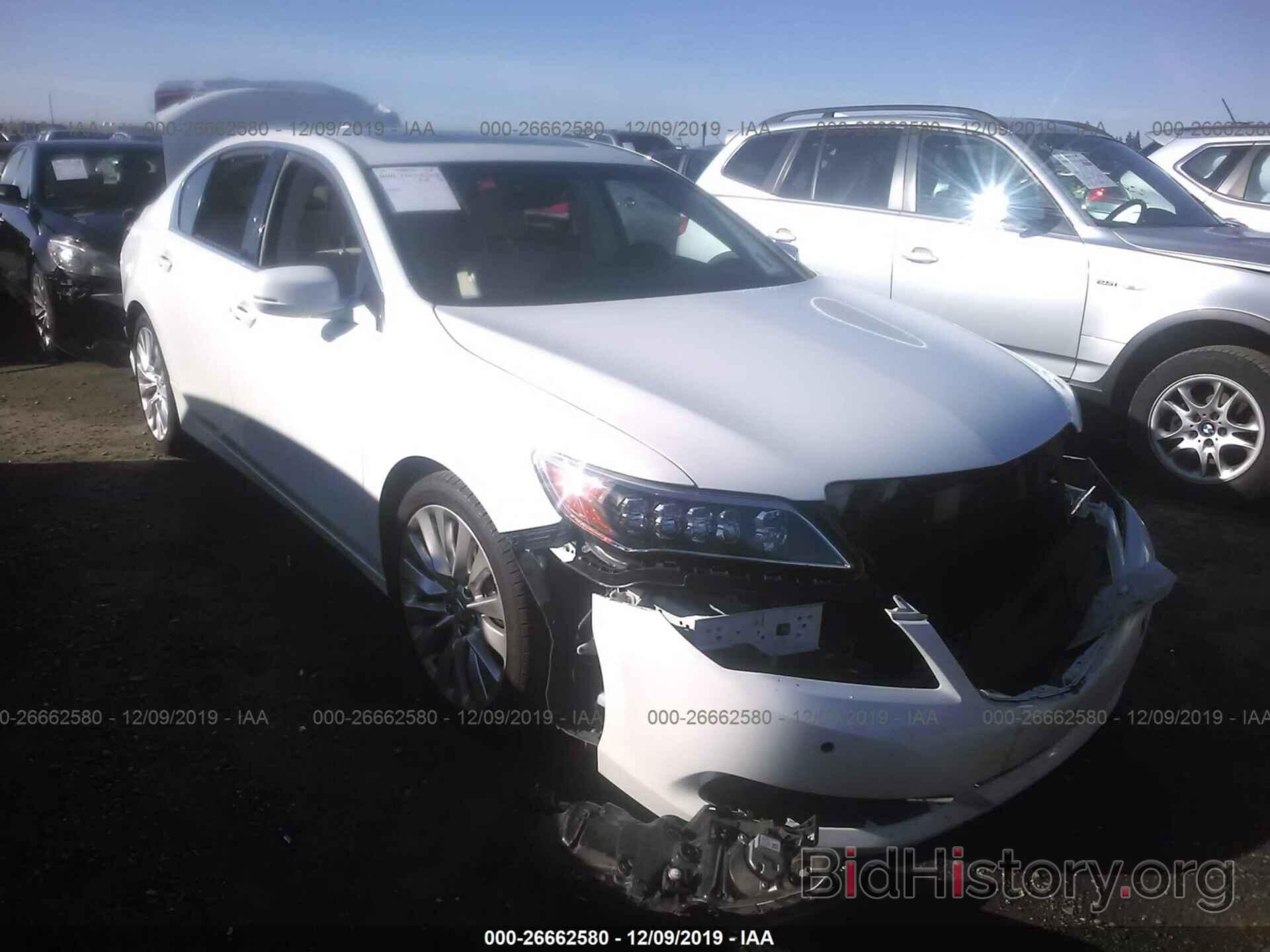 Photo JH4KC1F94FC001458 - ACURA RLX 2015