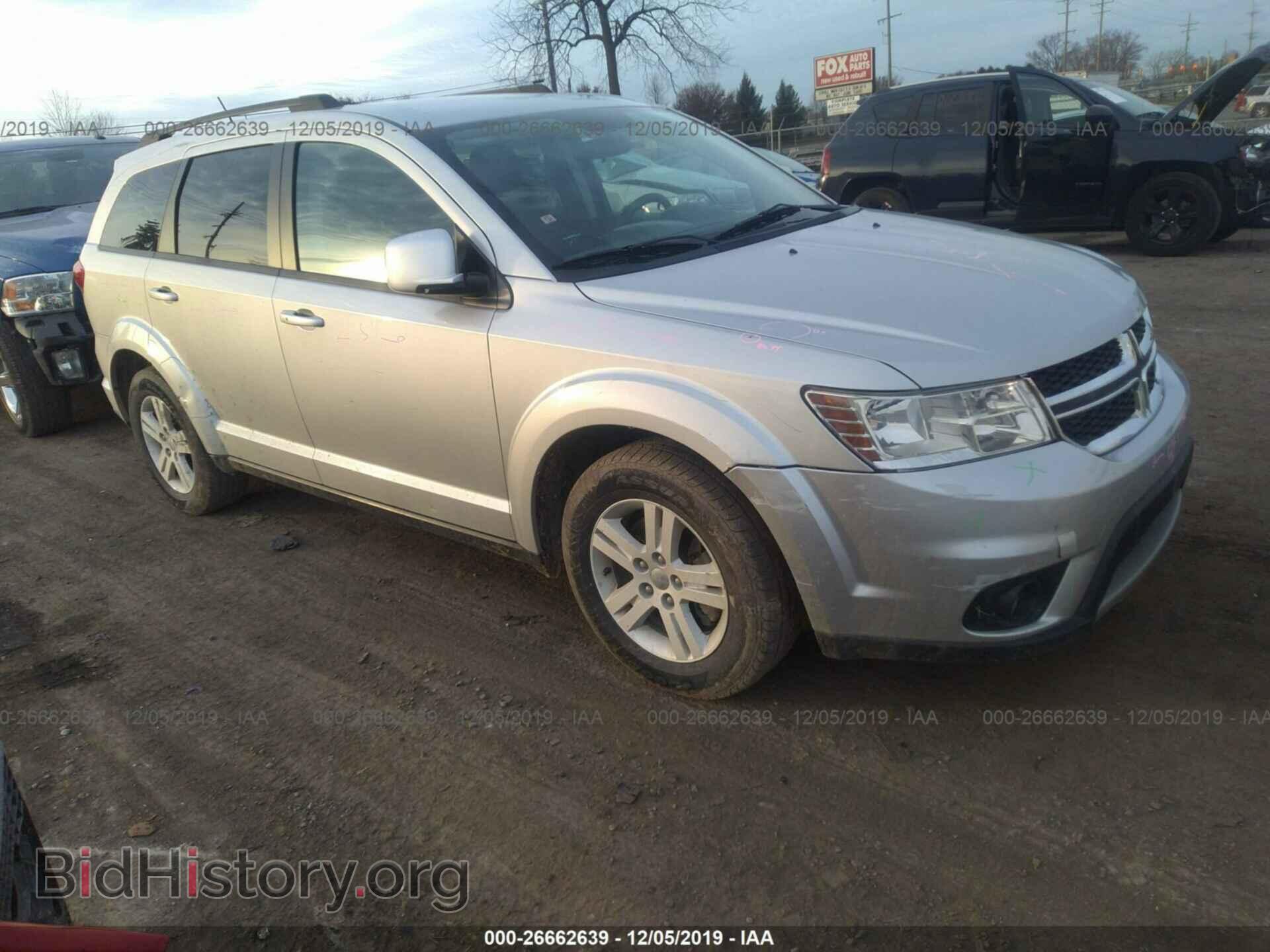 Photo 3C4PDCBB9CT331198 - DODGE JOURNEY 2012