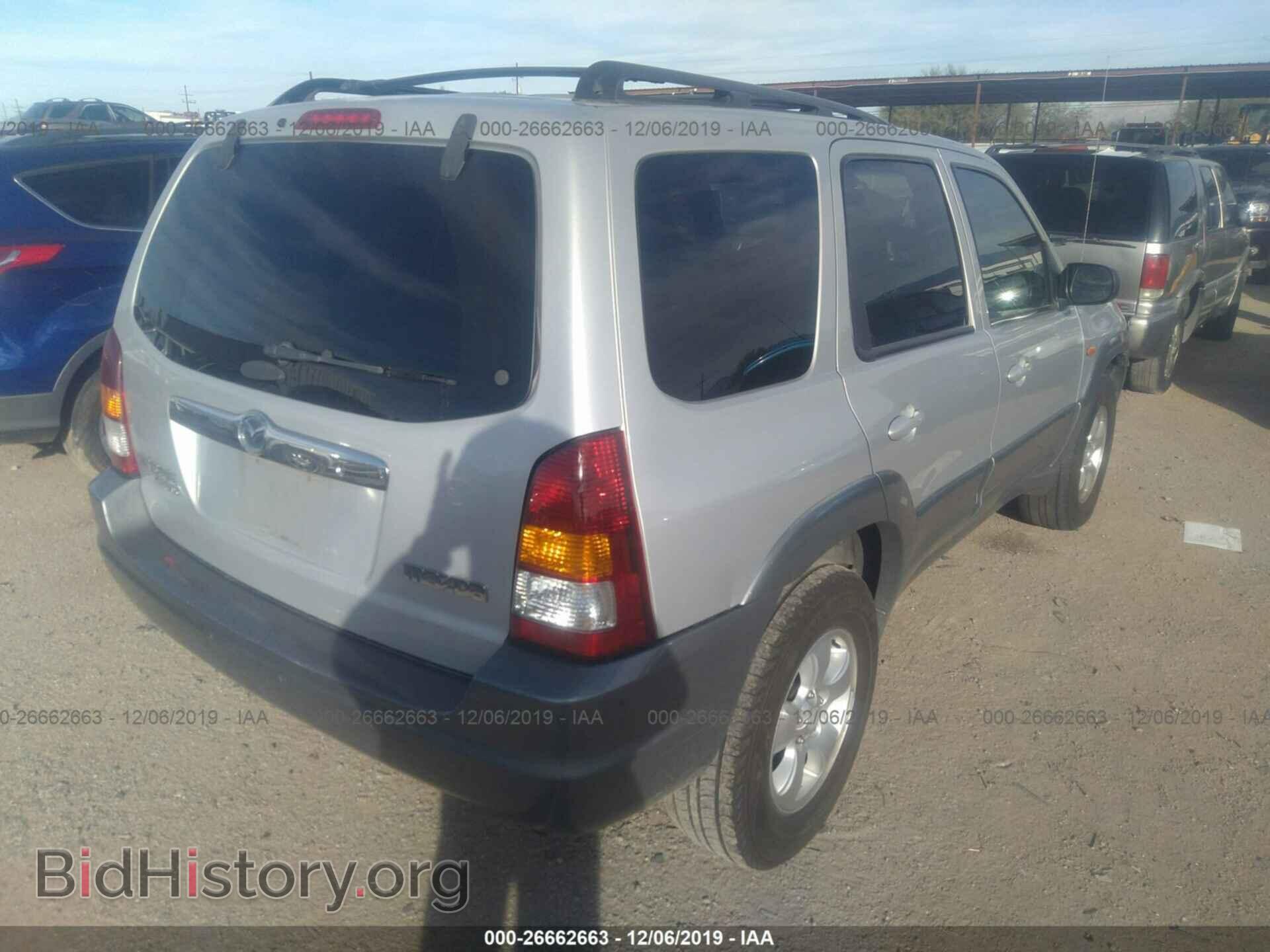 2002 MAZDA TRIBUTE - VIN: 4F2YU09122KM18151 - Фото 4