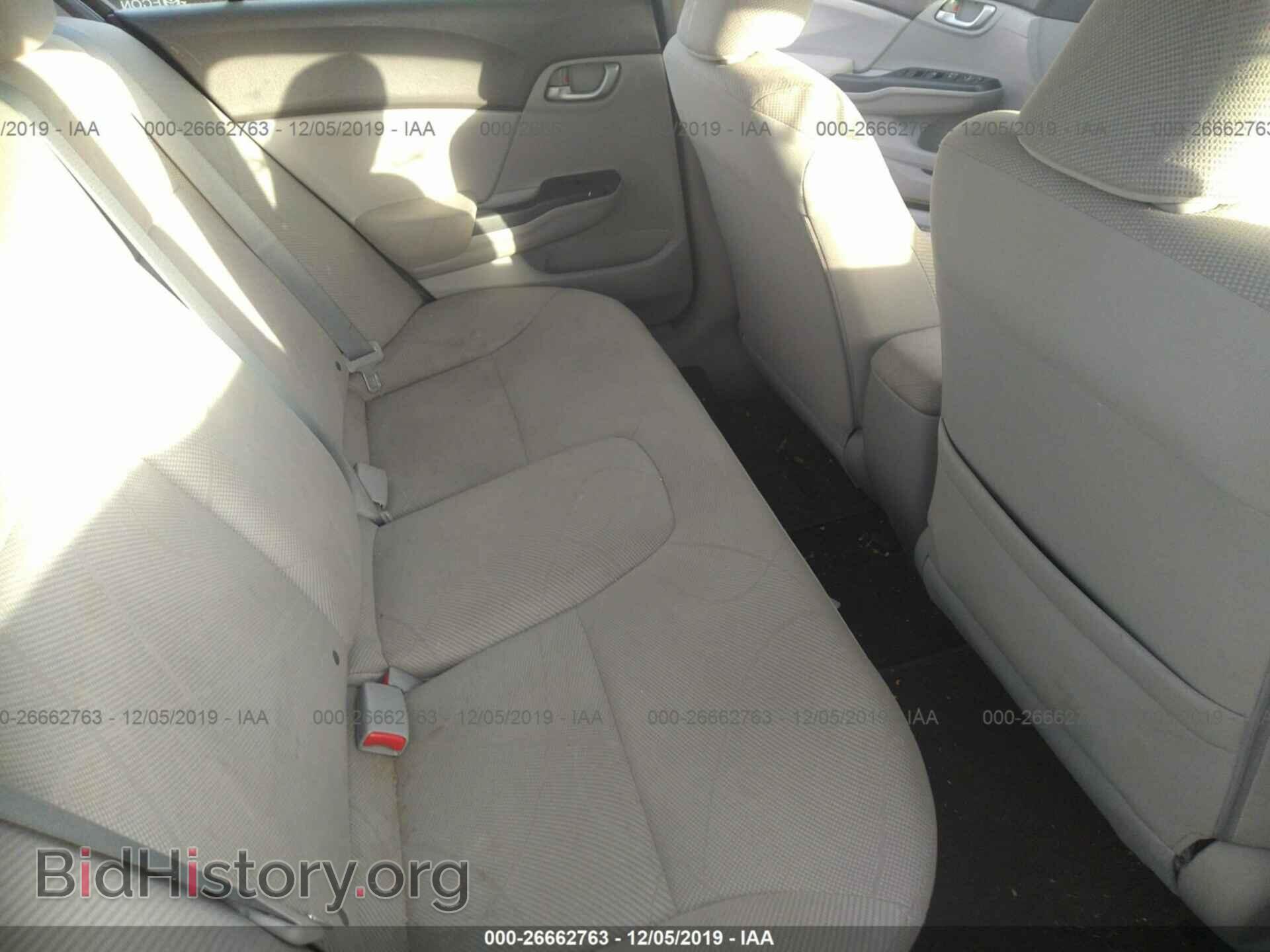 2012 HONDA CIVIC - VIN: 19XFB2F51CE057161 - Фото 8