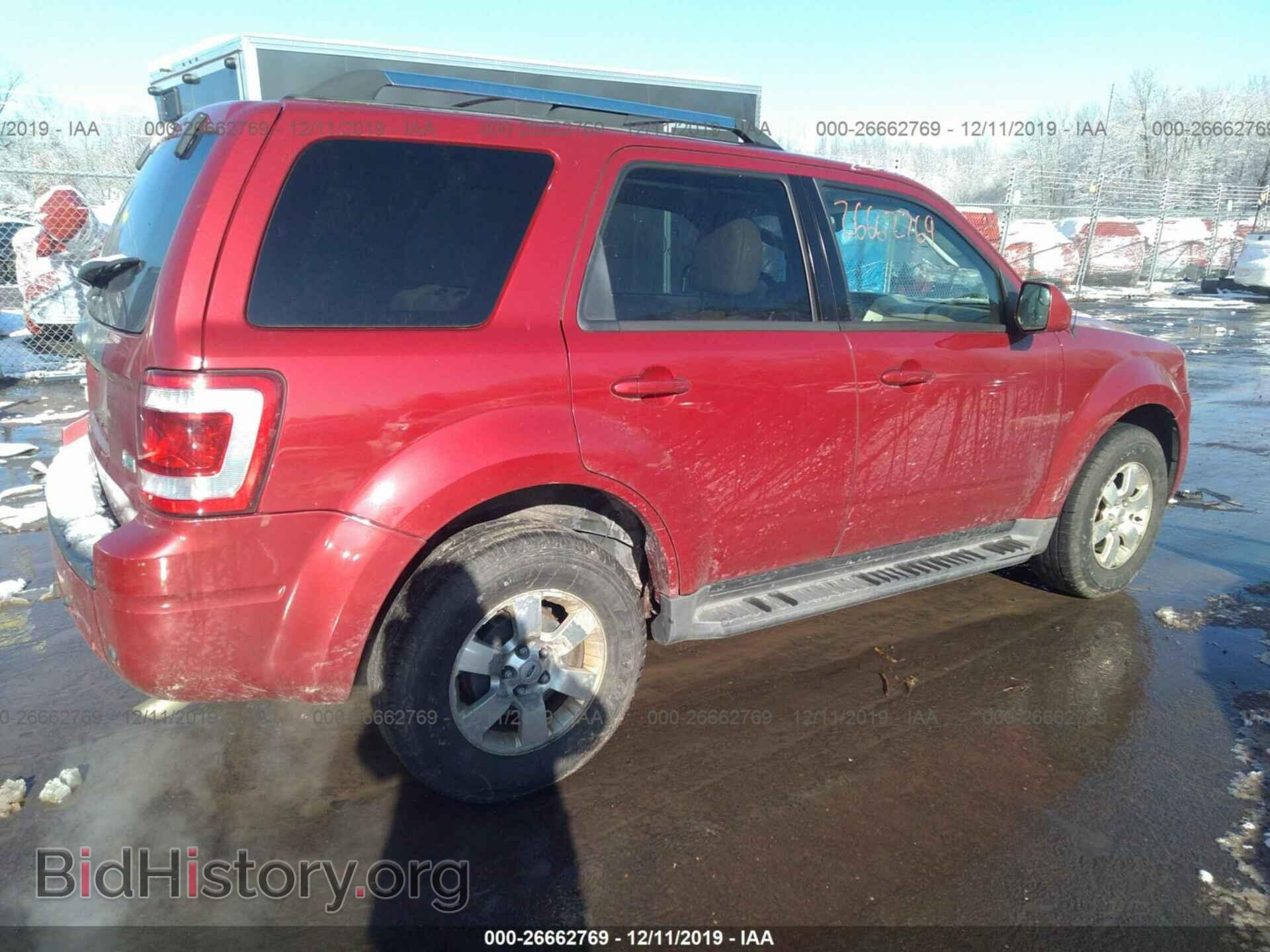 2011 FORD ESCAPE - VIN: 1FMCU9EG4BKA02834 - Фото 4