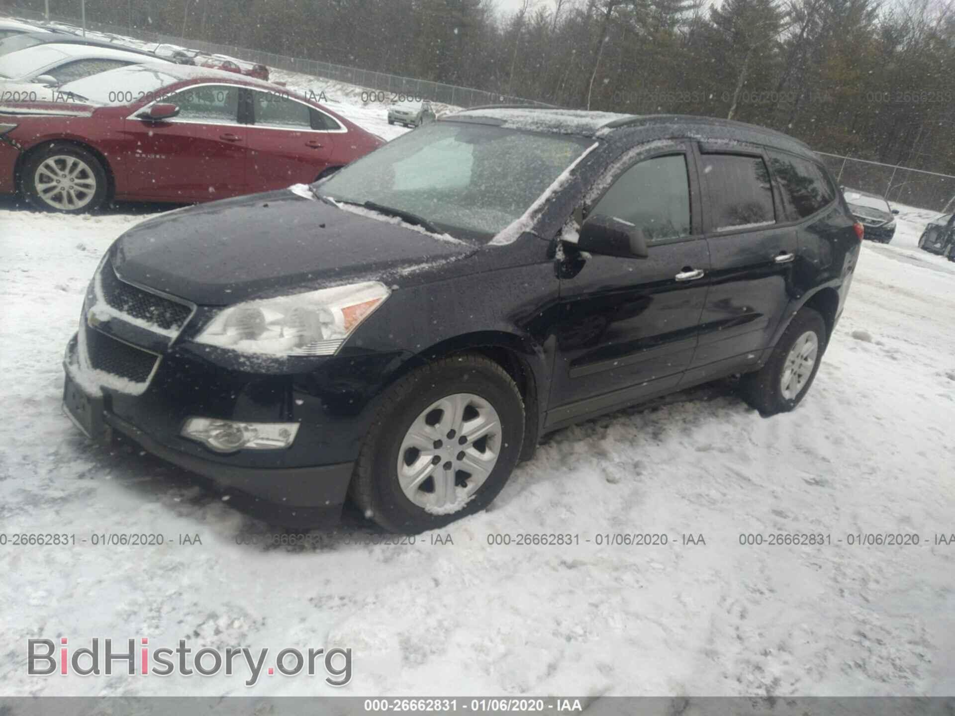 2012 CHEVROLET TRAVERSE - VIN: 1GNKVFED8CJ143051 - Фото 2