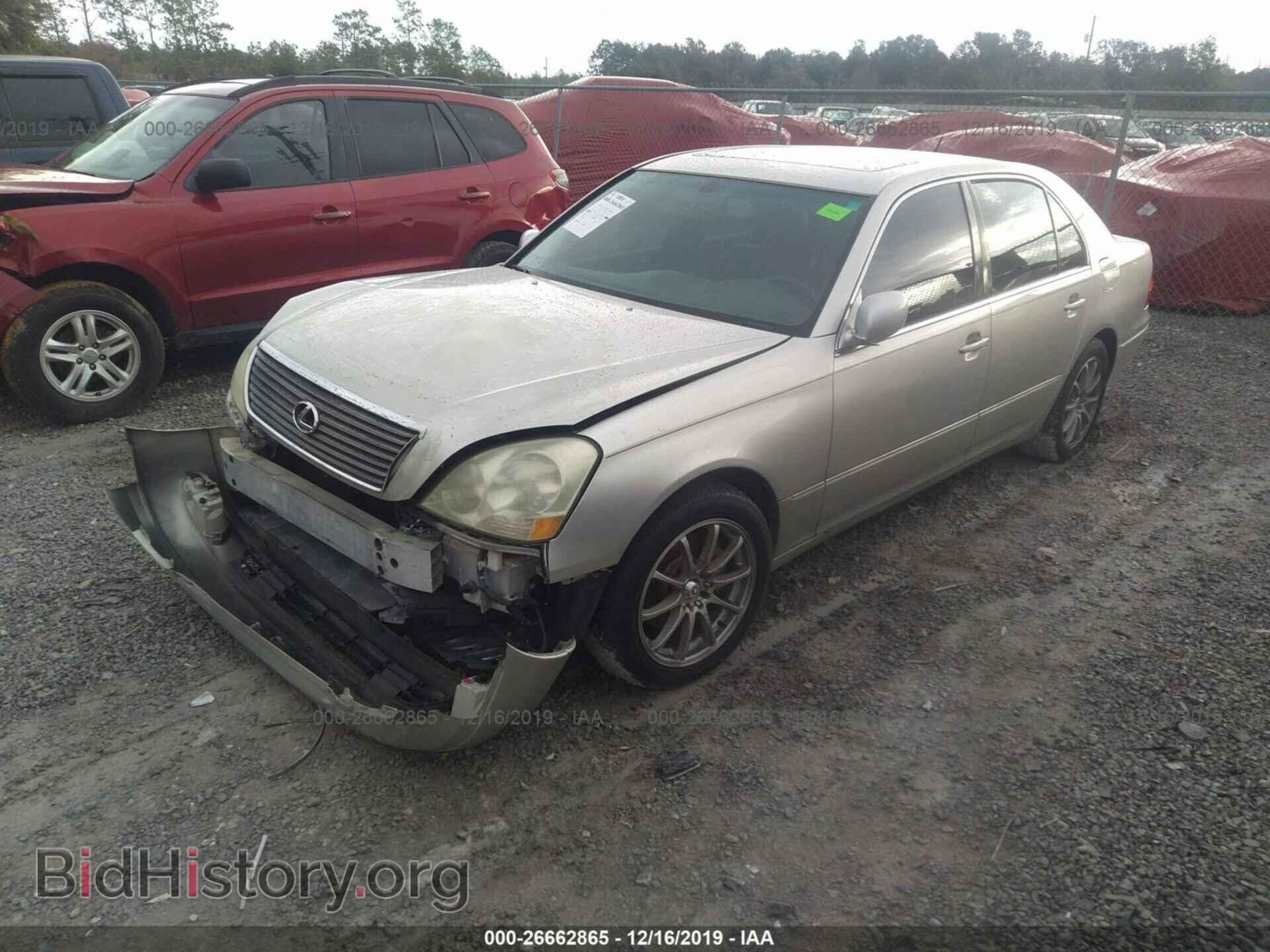 2002 LEXUS LS - VIN: JTHBN30F020068073 - Фото 2