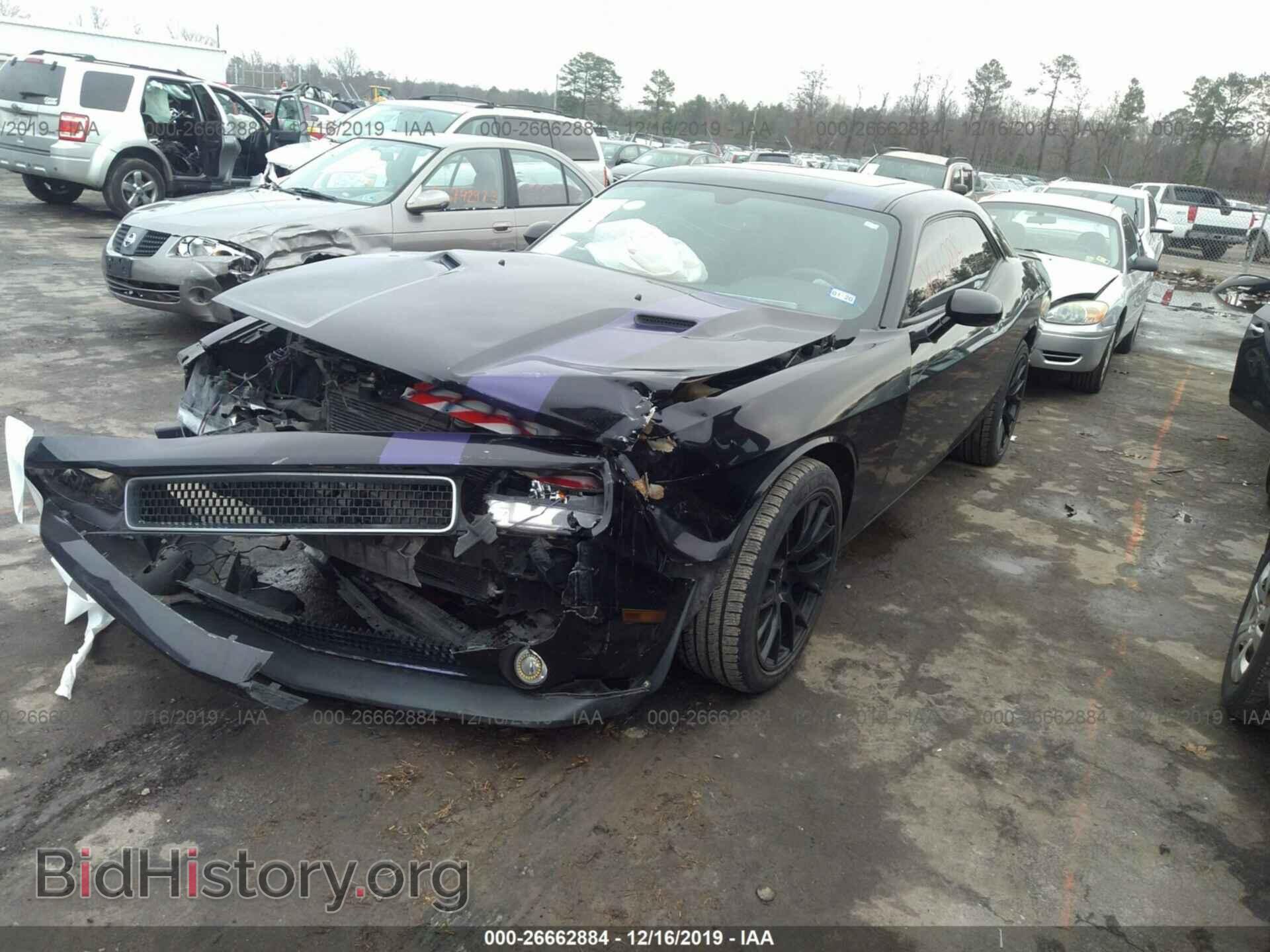 2014 DODGE CHALLENGER - VIN: 2C3CDYAG7EH123572 - Фото 2