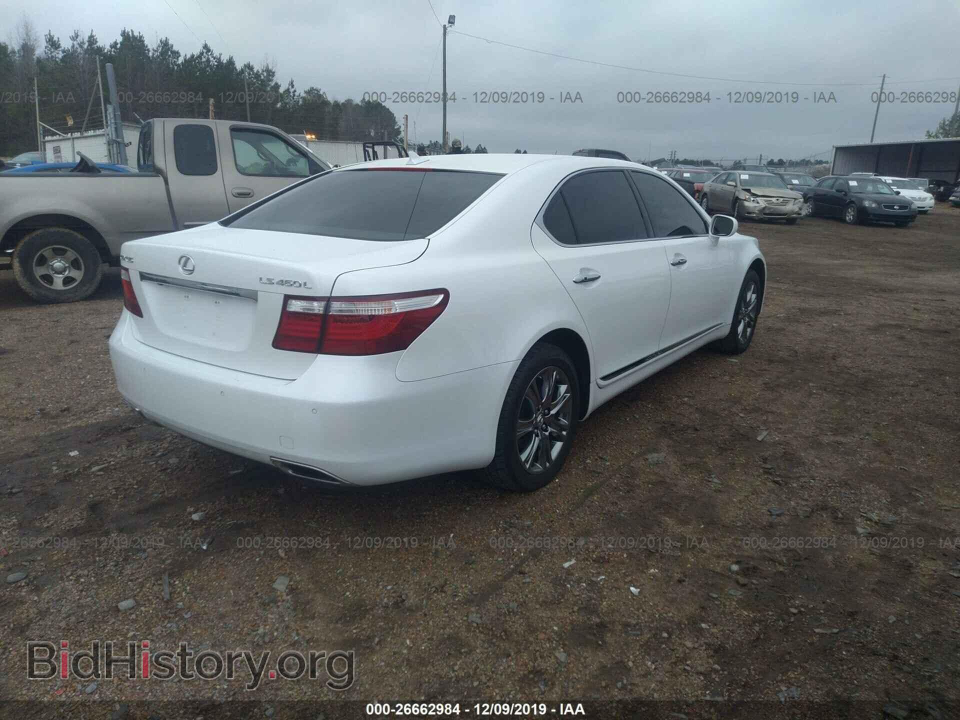 2007 LEXUS LS - VIN: JTHGL46F375007318 - Фото 4