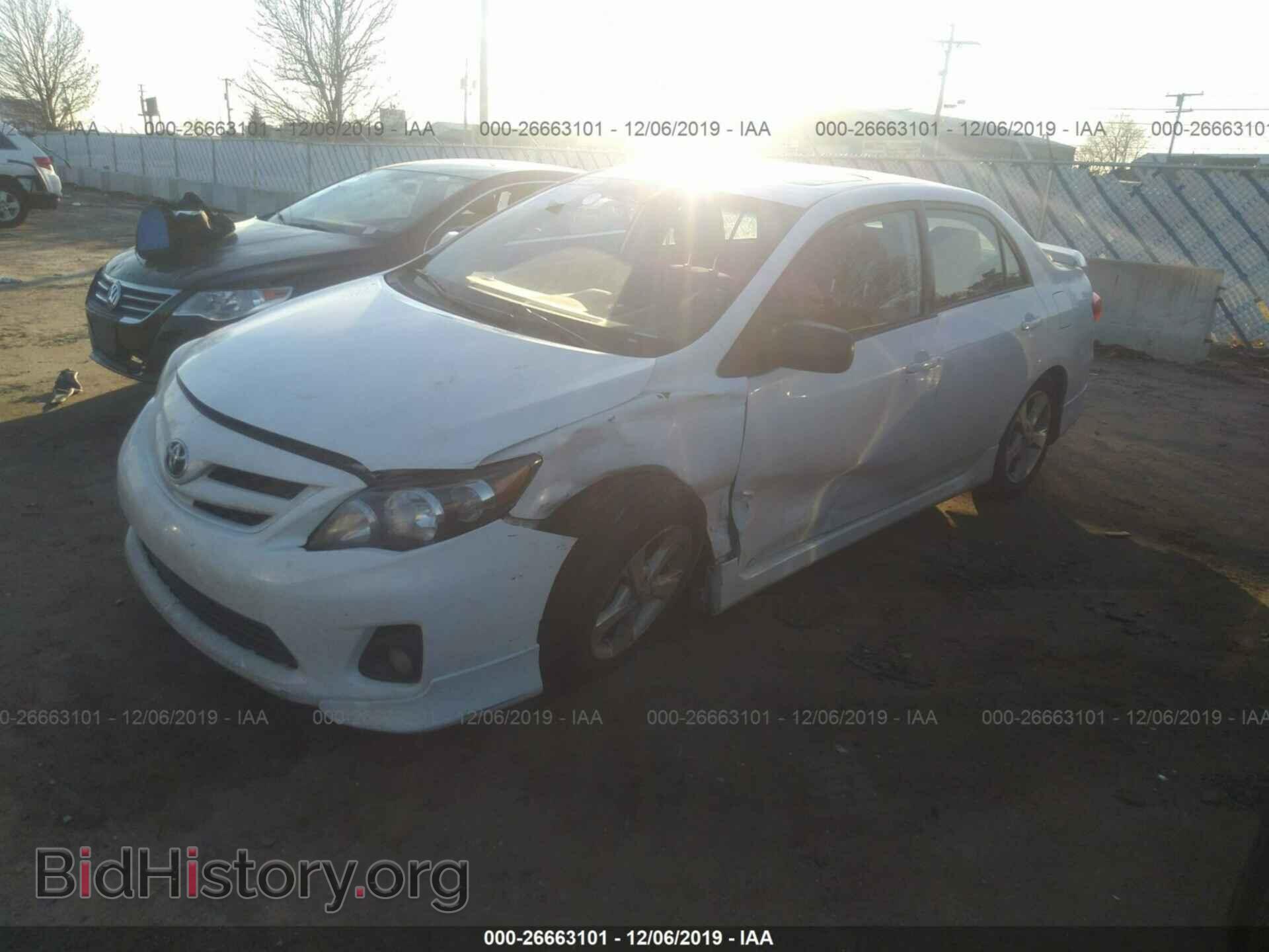 2012 TOYOTA COROLLA - VIN: 2T1BU4EEXCC757555 - Фото 2