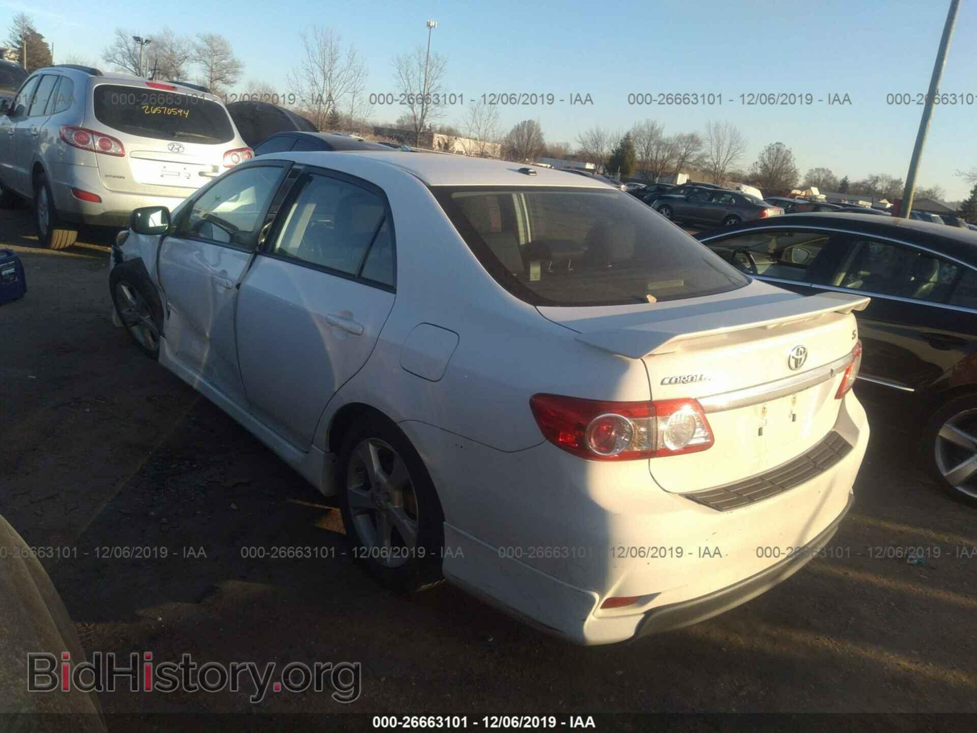2012 TOYOTA COROLLA - VIN: 2T1BU4EEXCC757555 - Фото 3