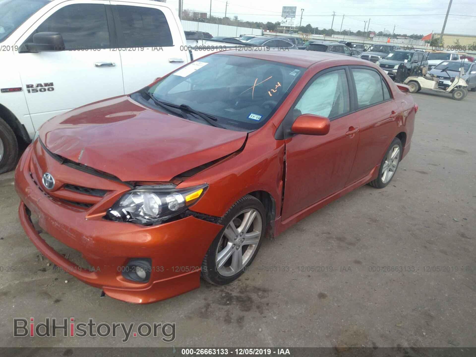 2013 TOYOTA COROLLA - VIN: 2T1BU4EE3DC075649 - Фото 2