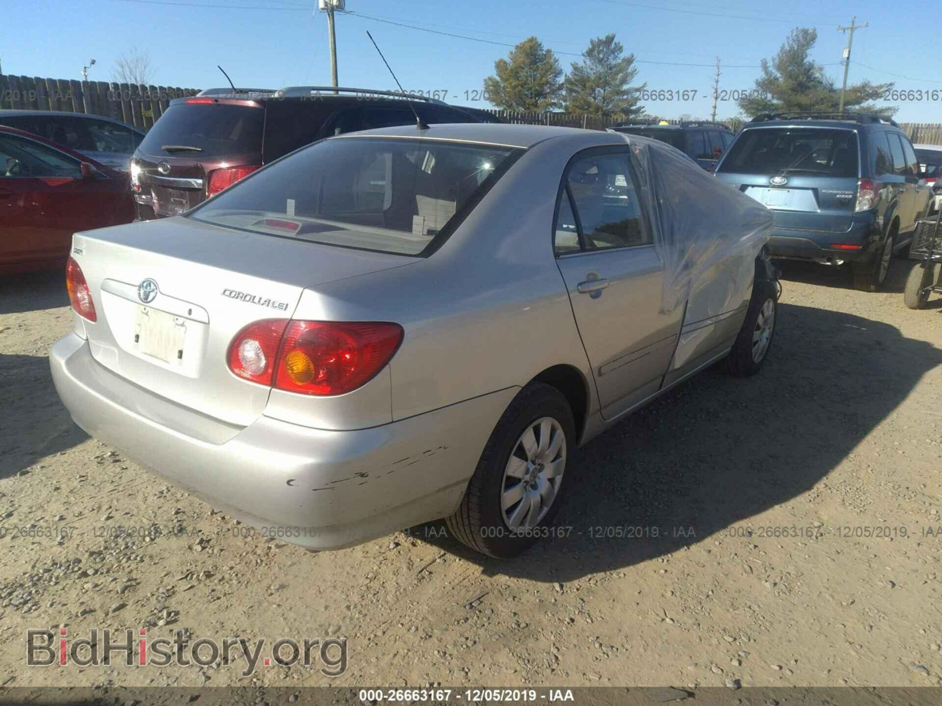 2003 TOYOTA COROLLA - VIN: JTDBR32E630012621 - Фото 4