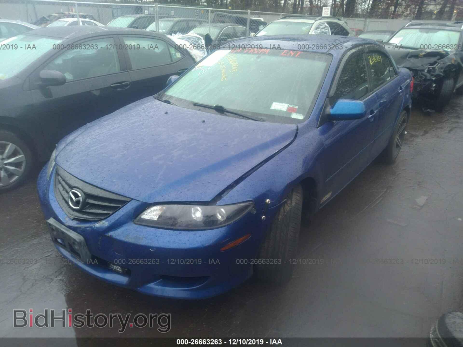 2005 MAZDA 6 - VIN: 1YVFP80C455M25966 - Фото 2
