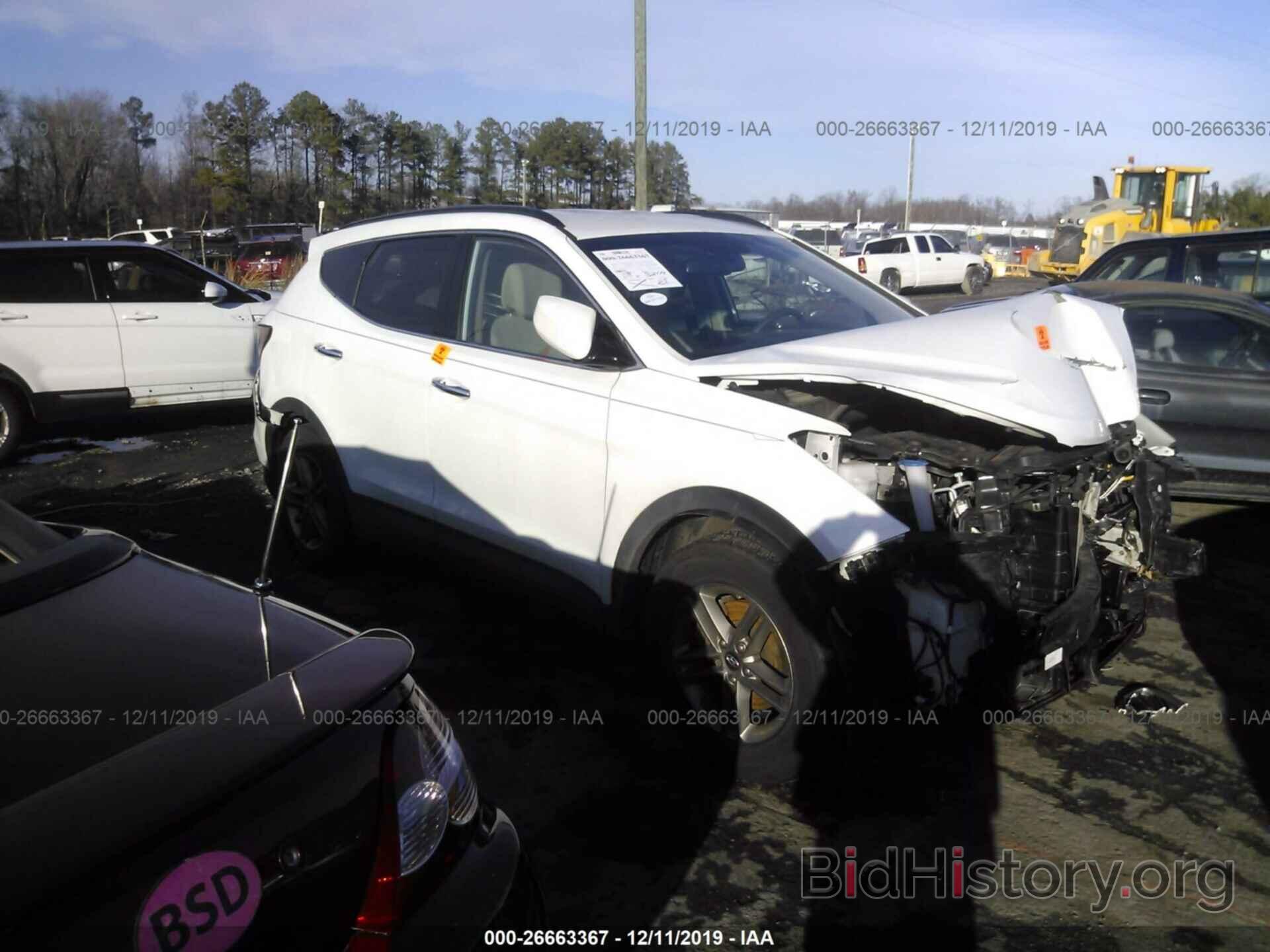 Photo 5NMZU3LB2HH025407 - HYUNDAI SANTA FE SPORT 2017