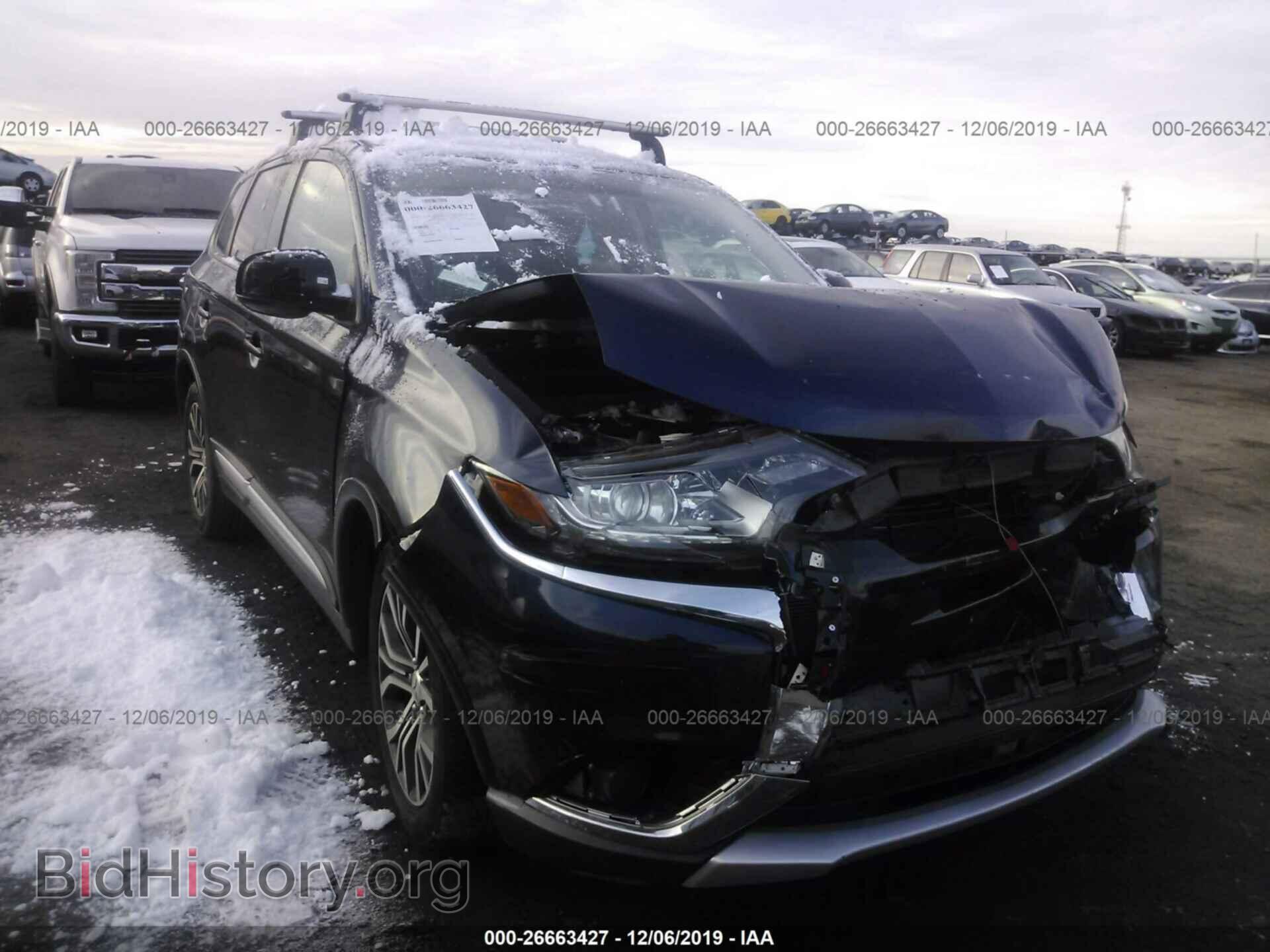 Photo JA4AD2A31GZ014003 - MITSUBISHI OUTLANDER 2016