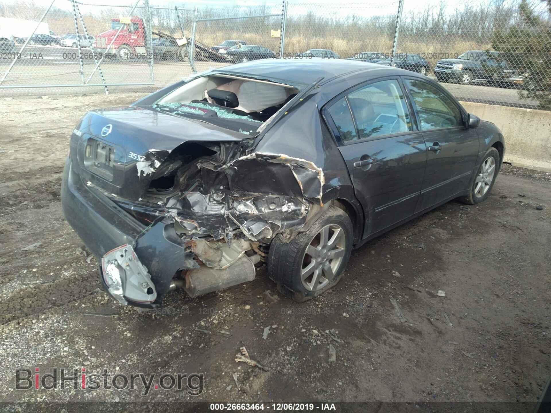 2006 NISSAN MAXIMA - VIN: 1N4BA41E36C856168 - Фото 4