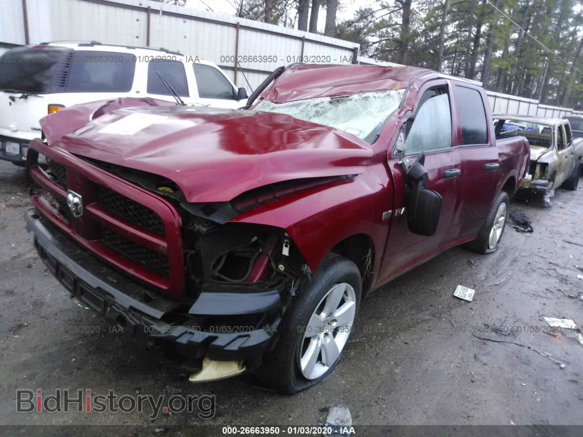 2012 DODGE RAM 1500 - VIN: 1C6RD6FT5CS131103 - Фото 2