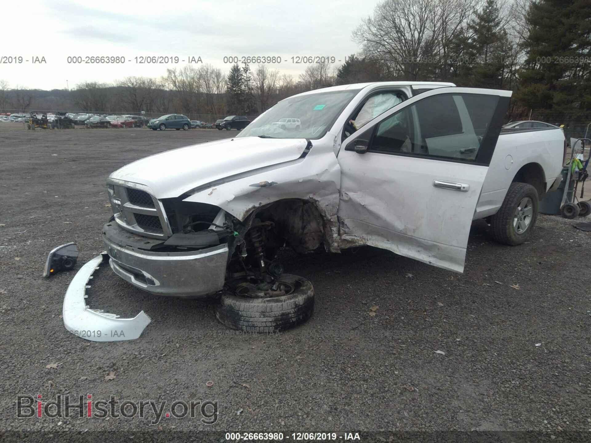 2012 DODGE RAM 1500 - VIN: 1C6RD7GP4CS292582 - Фото 2